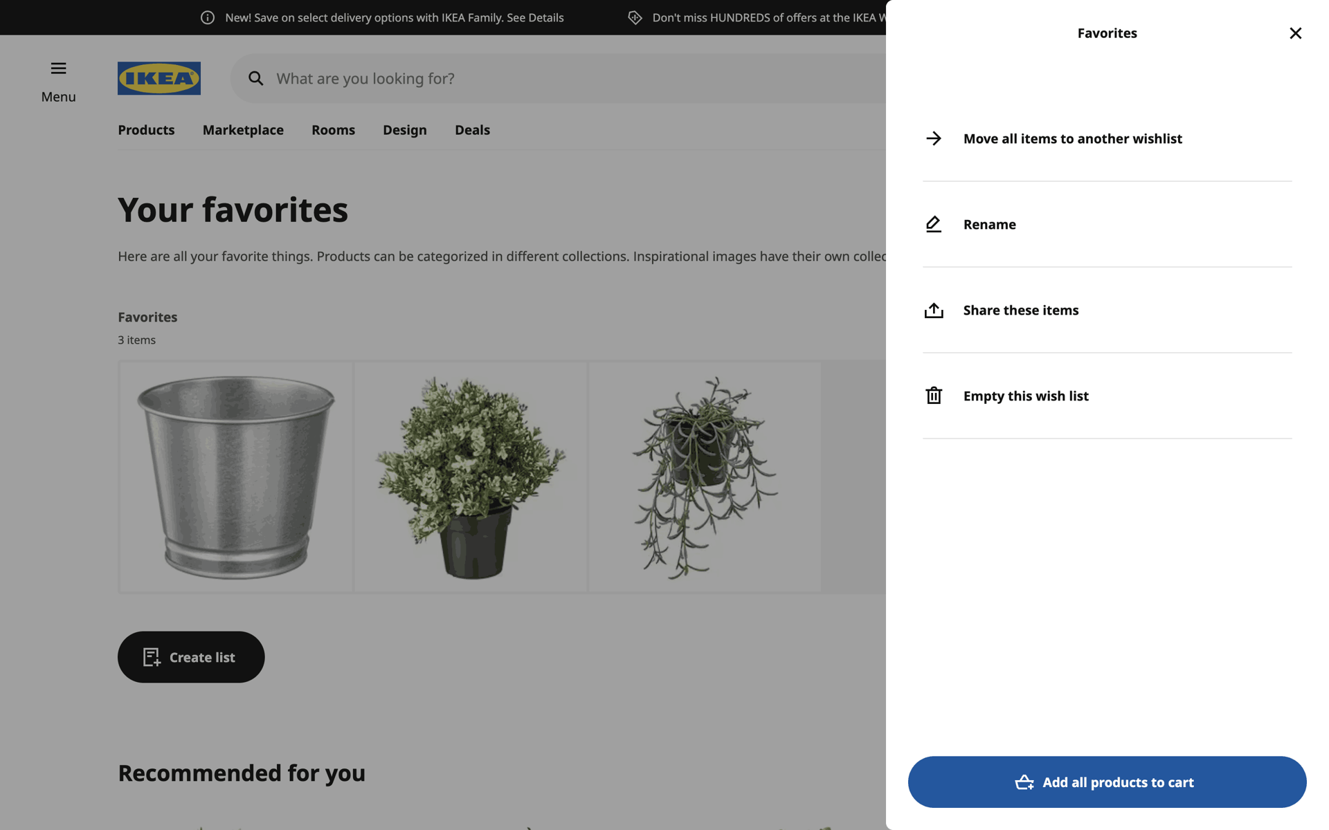 IKEA Web Shopping interface screenshot 23