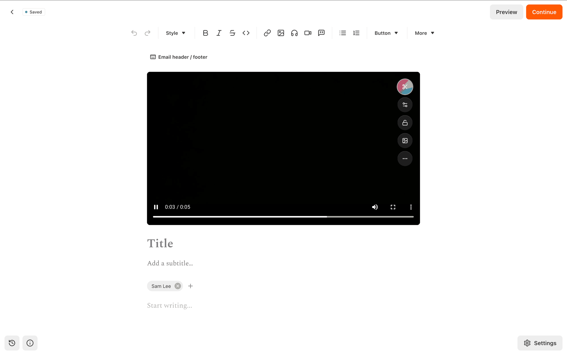 Substack Web News interface screenshot 19