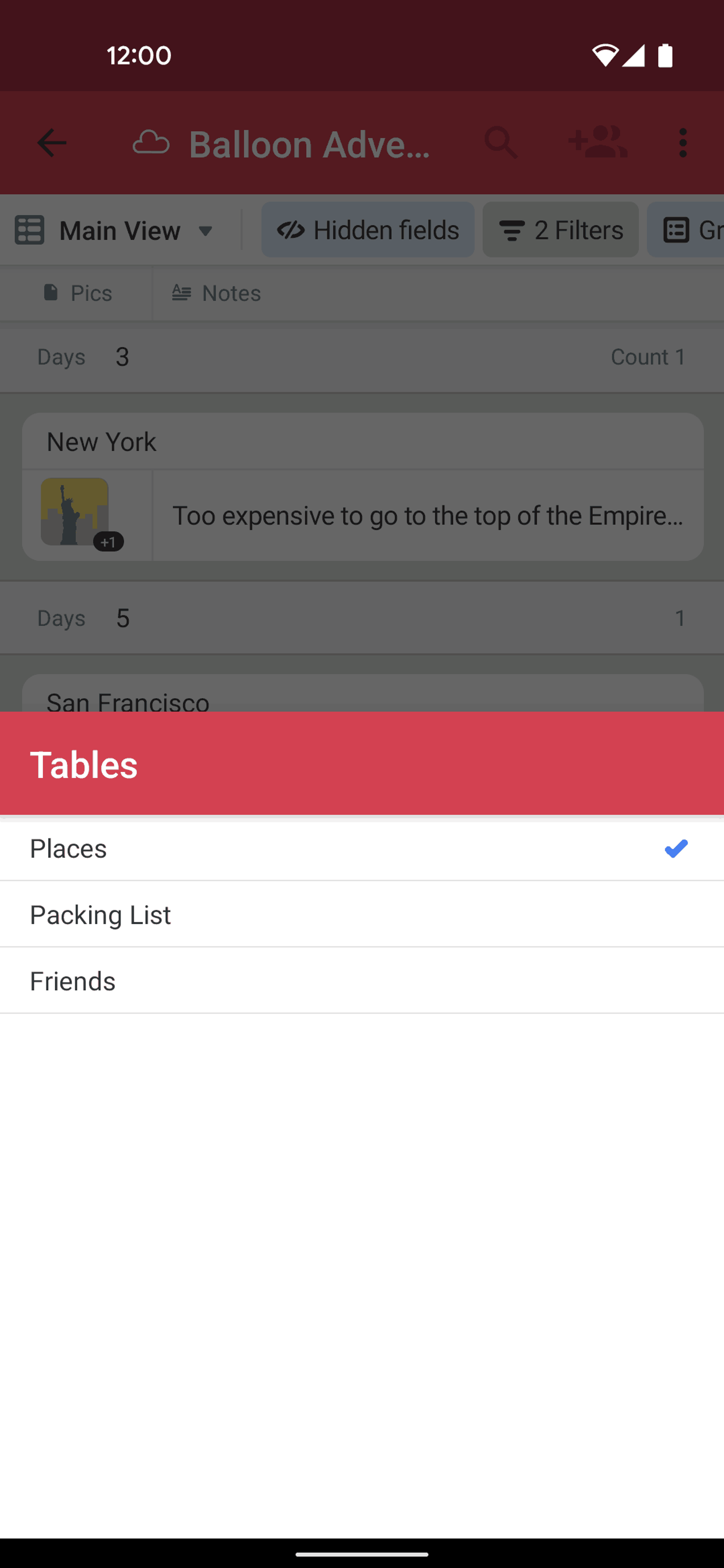 Airtable Android Productivity interface screenshot 12