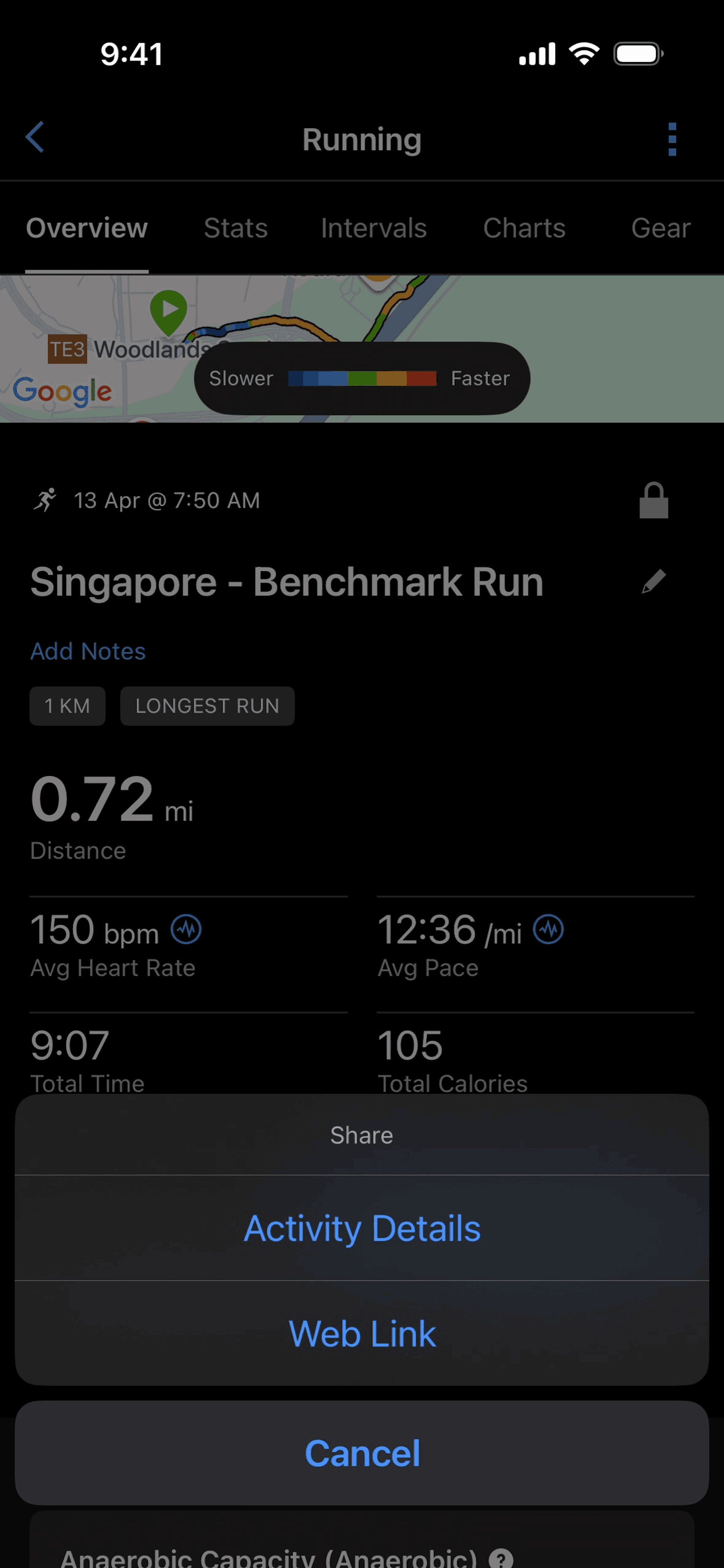 Garmin Connect iOS Health & Fitness interface screenshot 3