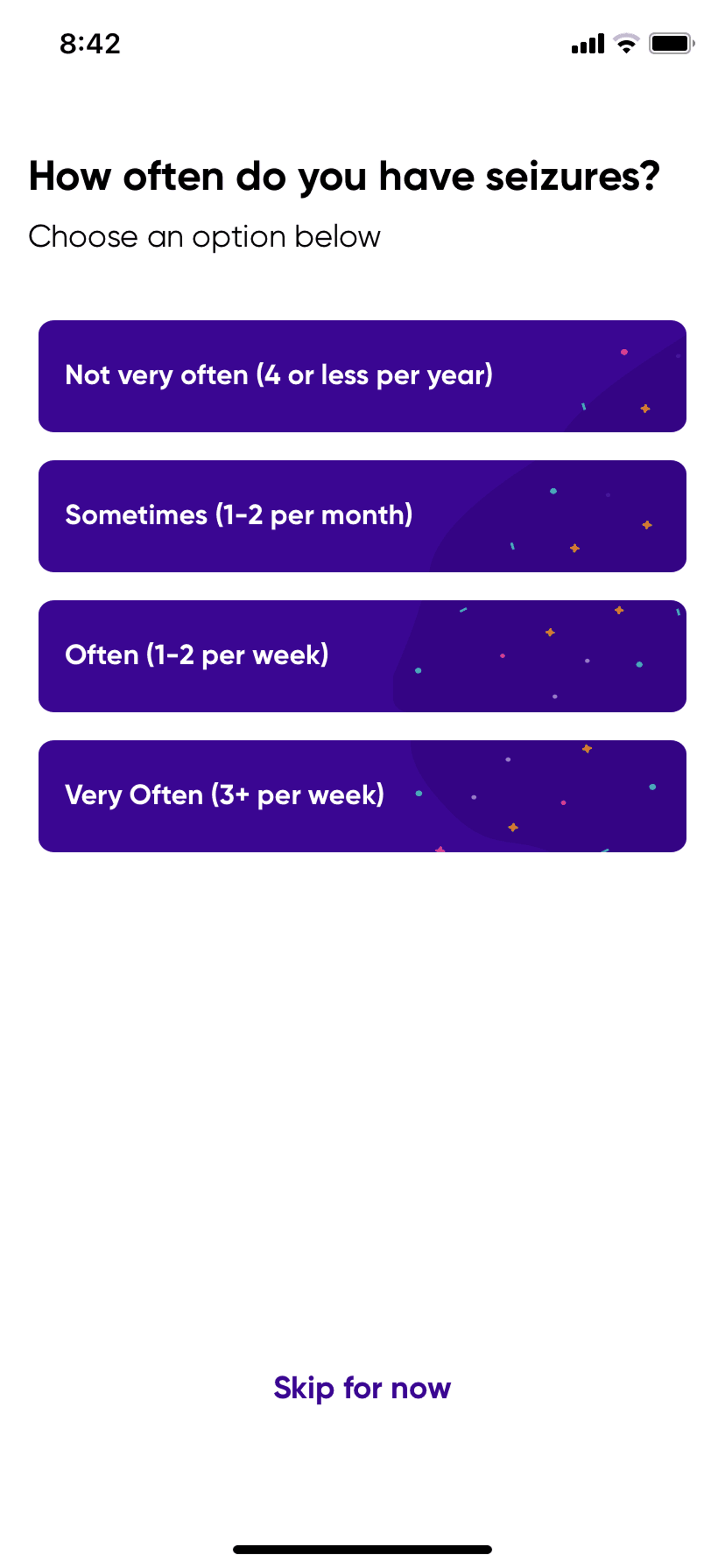 Epsy iOS Health & Fitness interface screenshot 9
