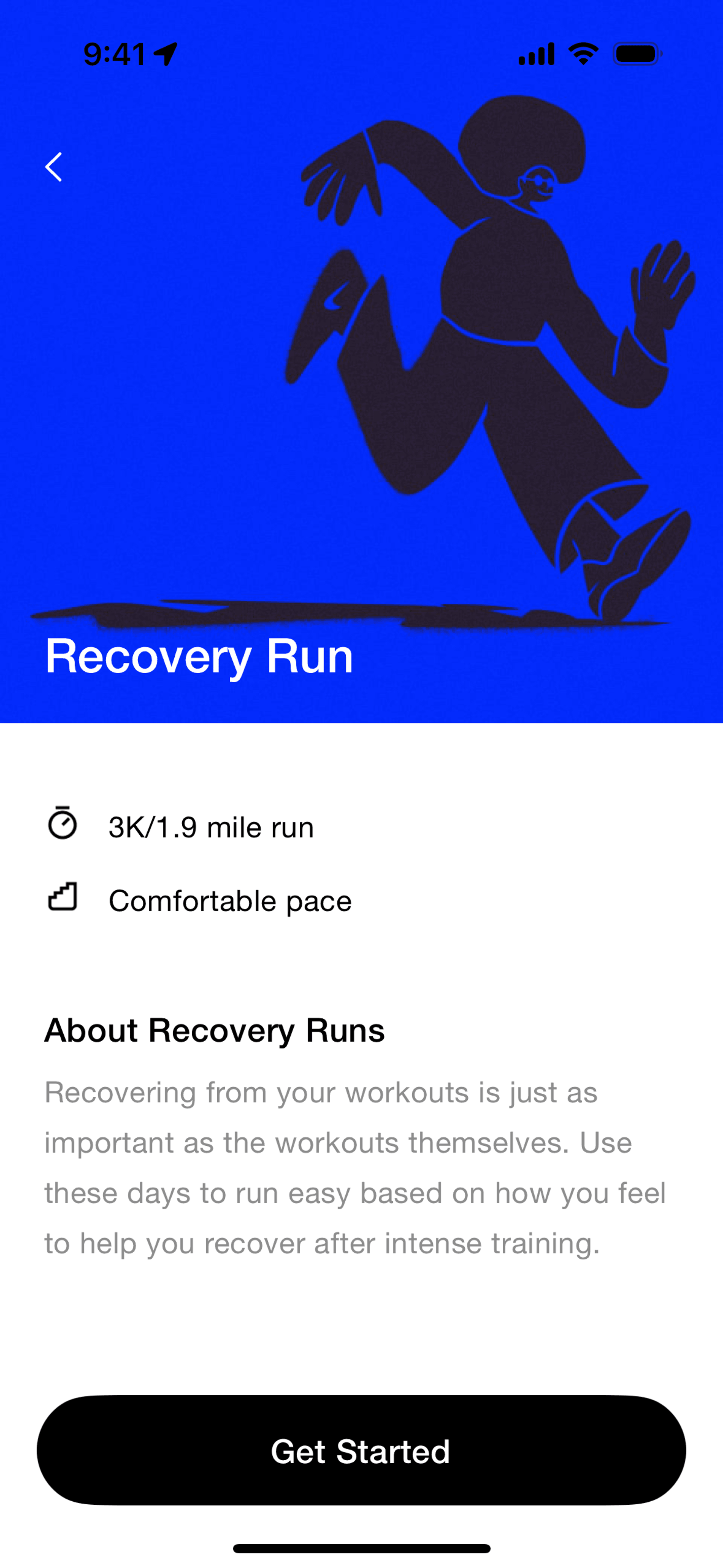 Nike Run Club iOS Health & Fitness interface screenshot 16