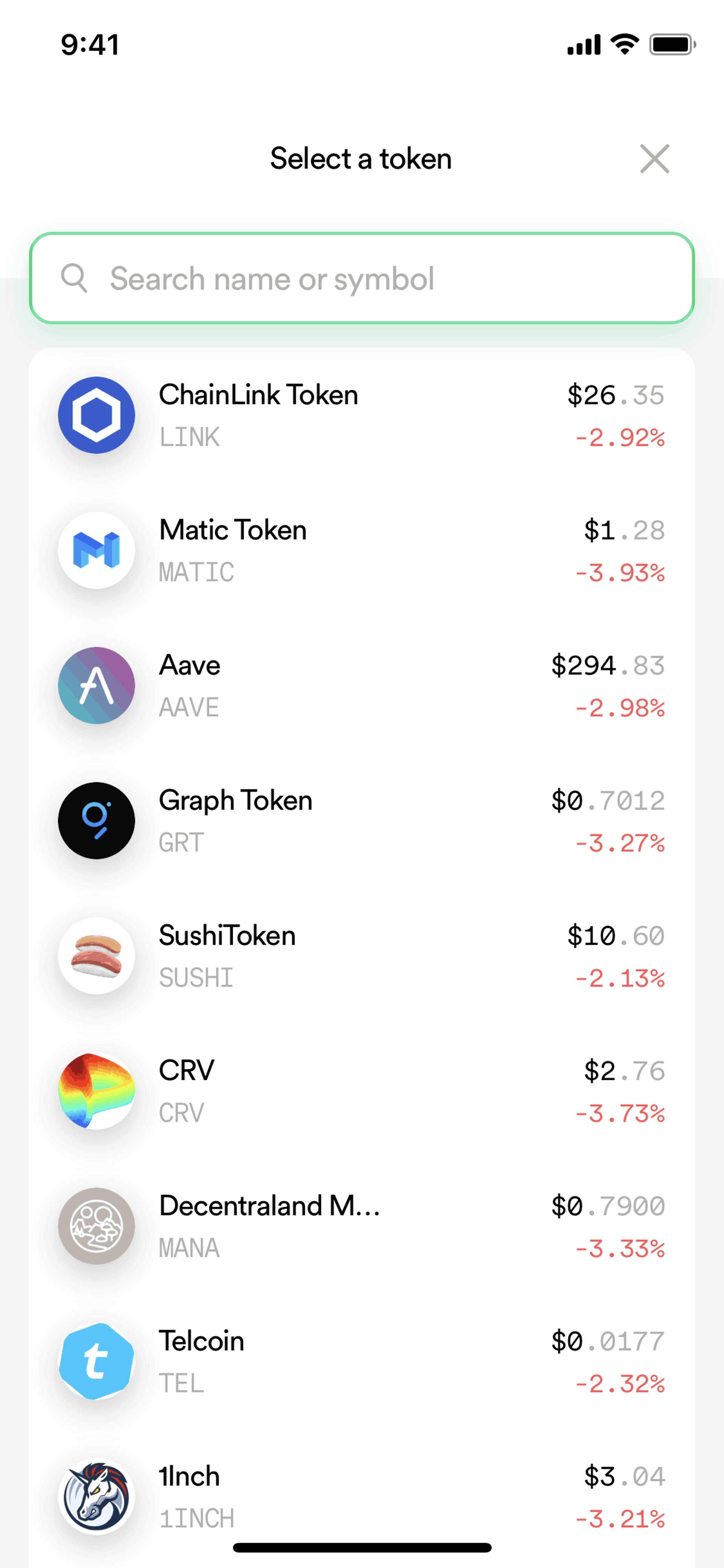Dharma iOS Finance interface screenshot 23