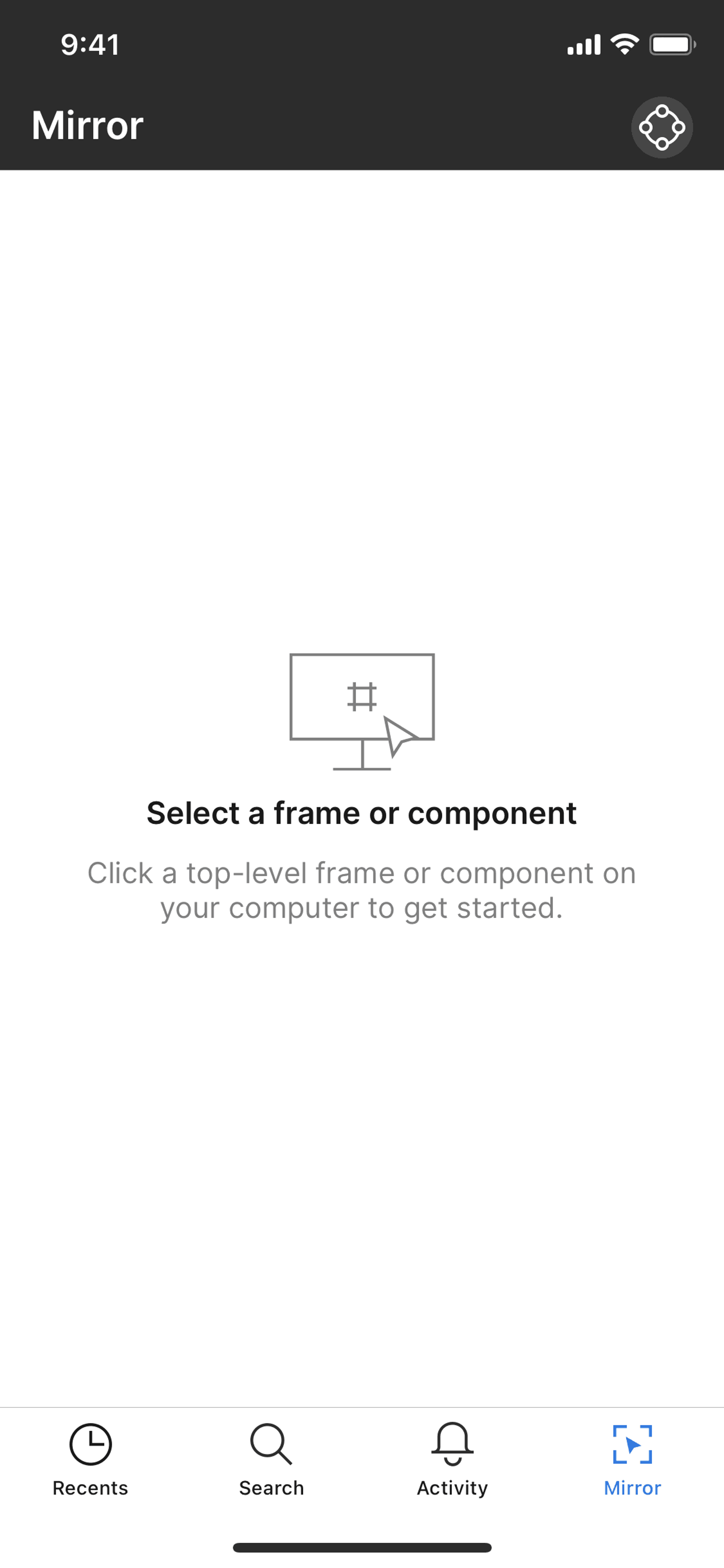 Figma iOS Collaboration interface screenshot 2