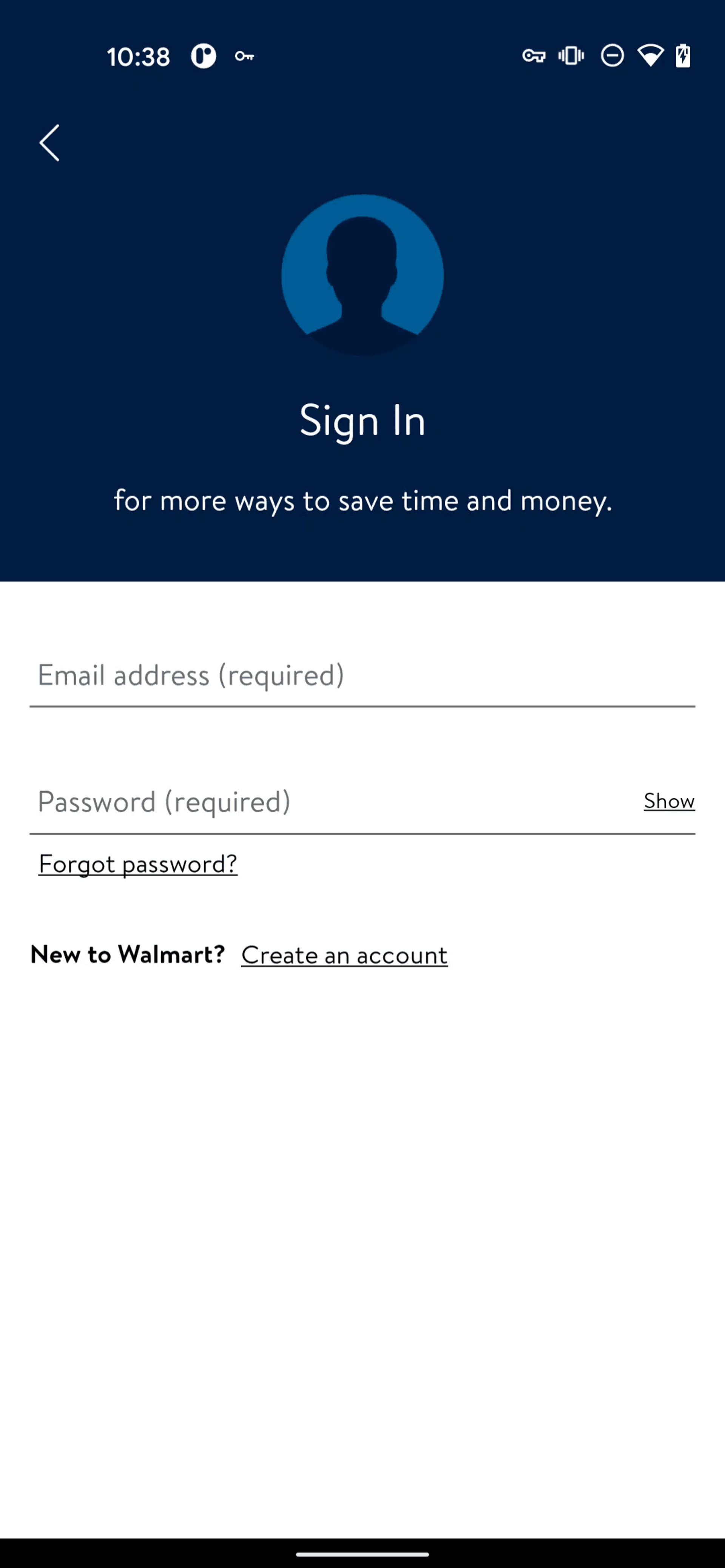 Walmart Android Shopping interface screenshot 19