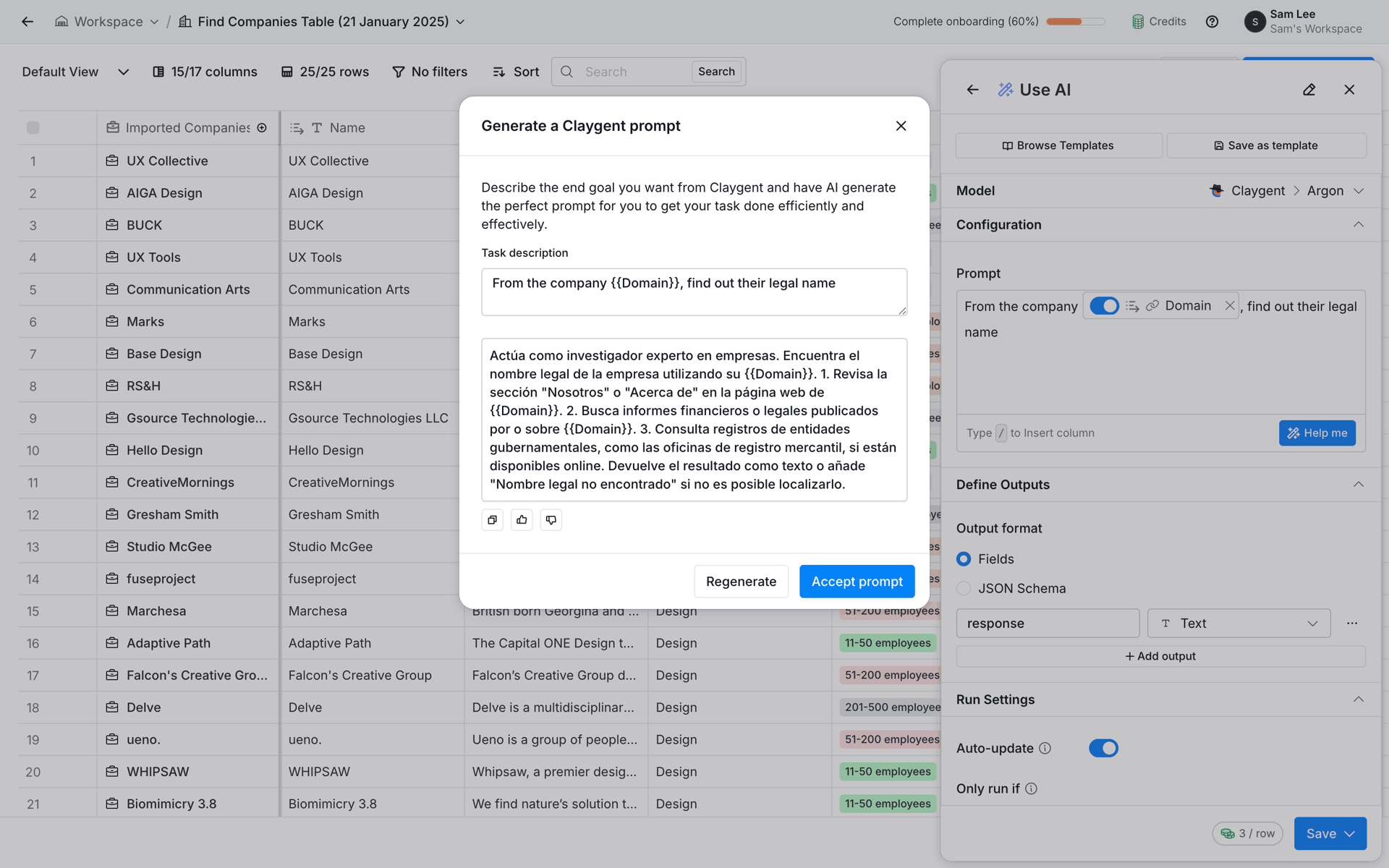 Clay Web Business interface screenshot 14
