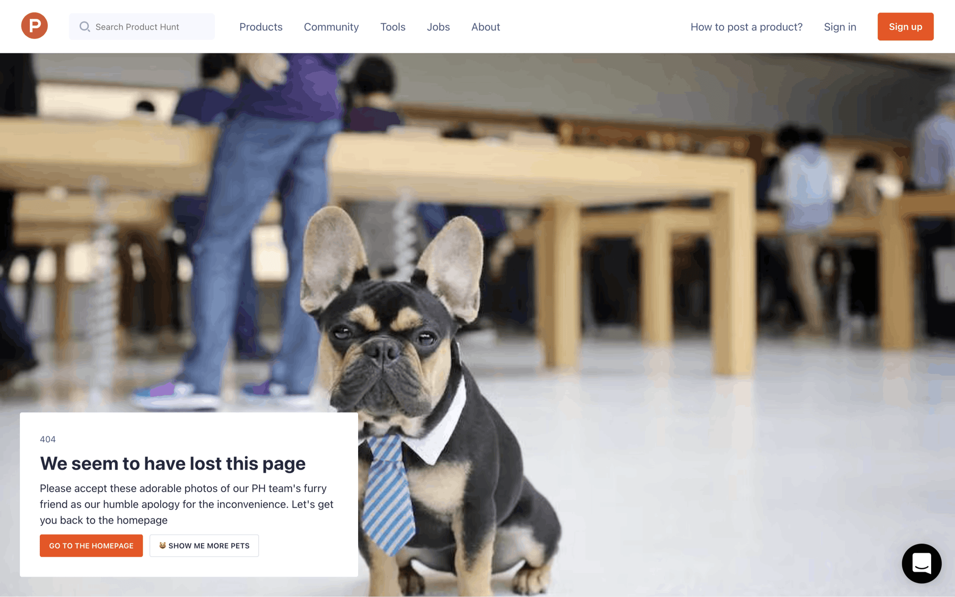 Product Hunt Web Business interface screenshot 3