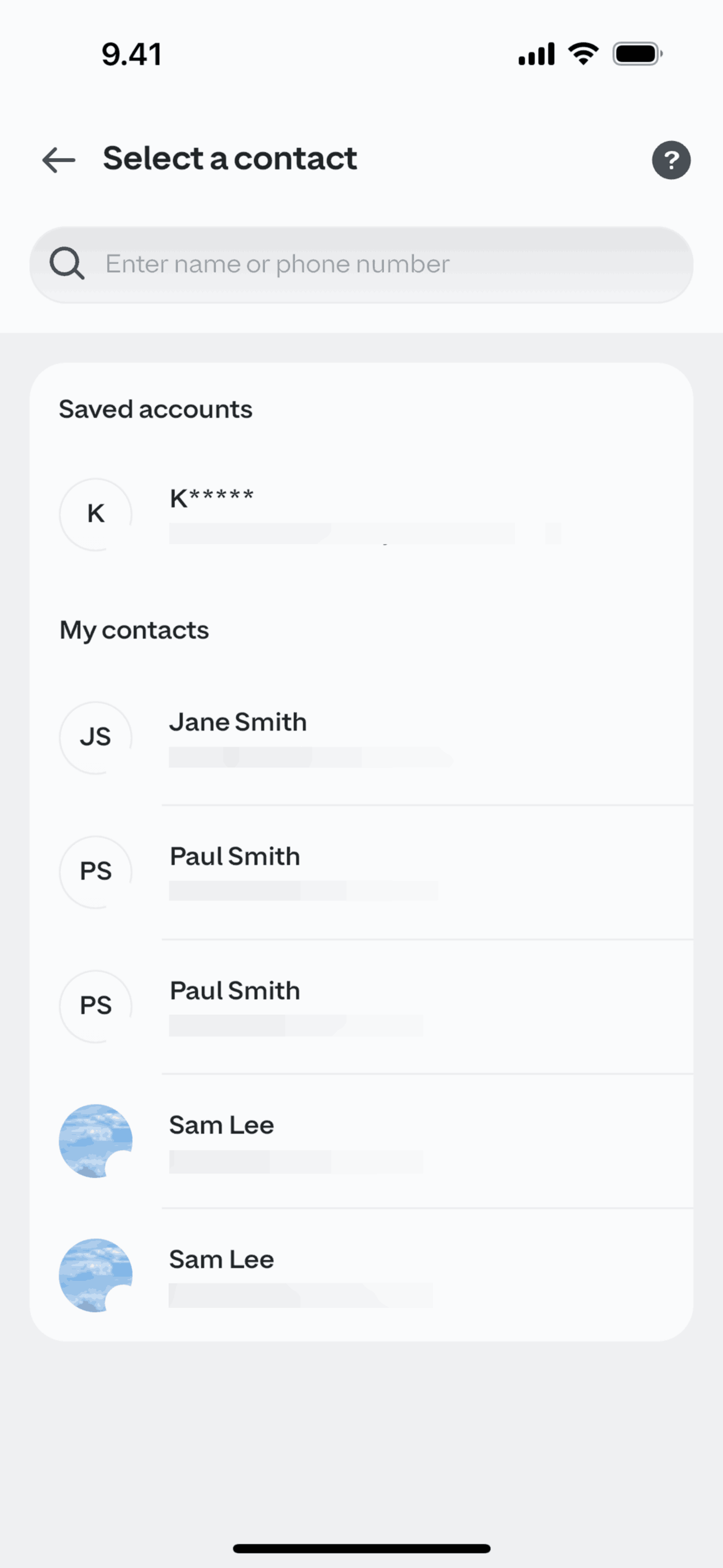 GoPay iOS Finance interface screenshot 9