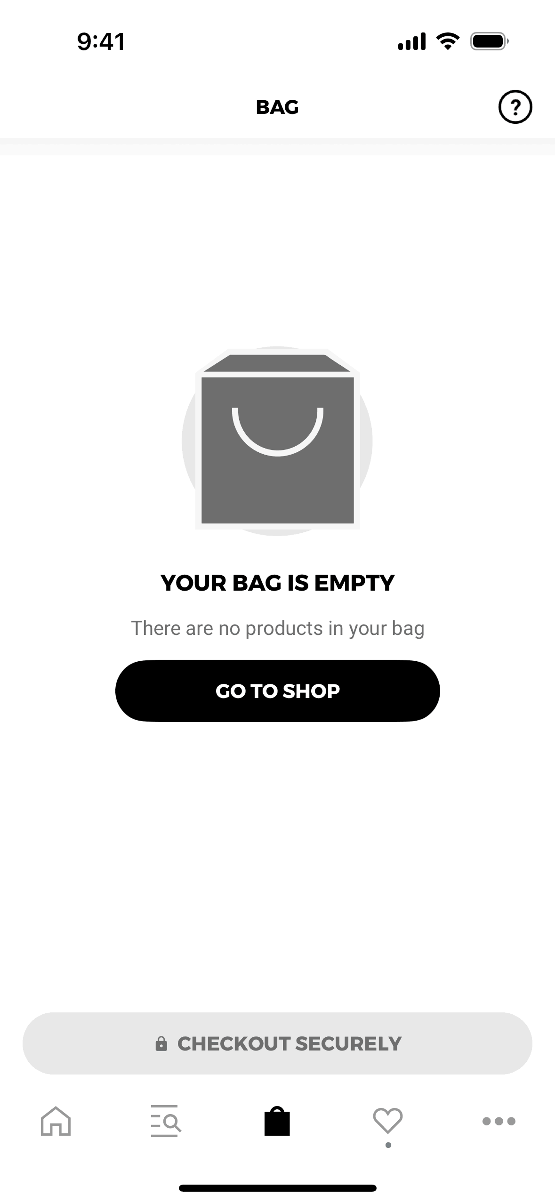 Gymshark iOS Shopping interface screenshot 20