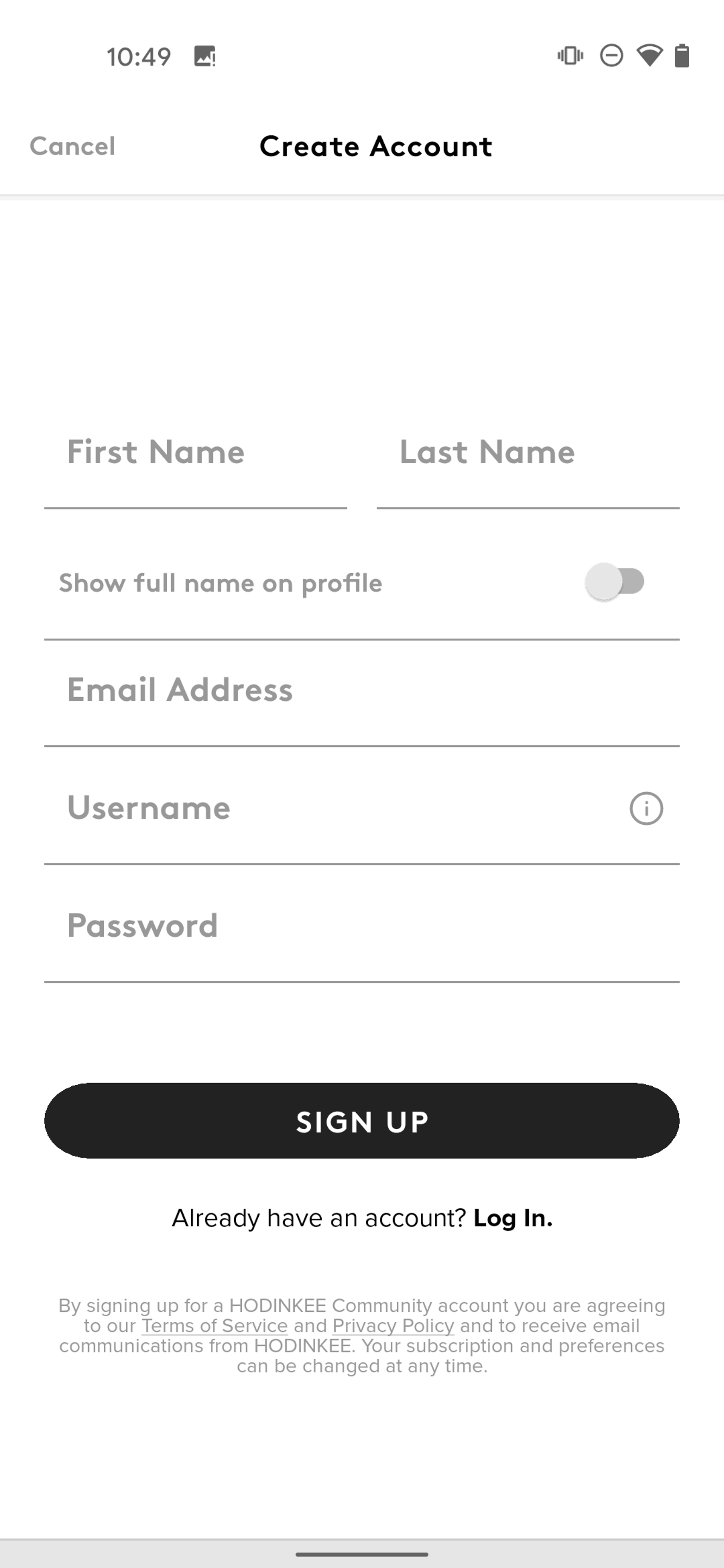 HODINKEE Android Lifestyle interface screenshot 11