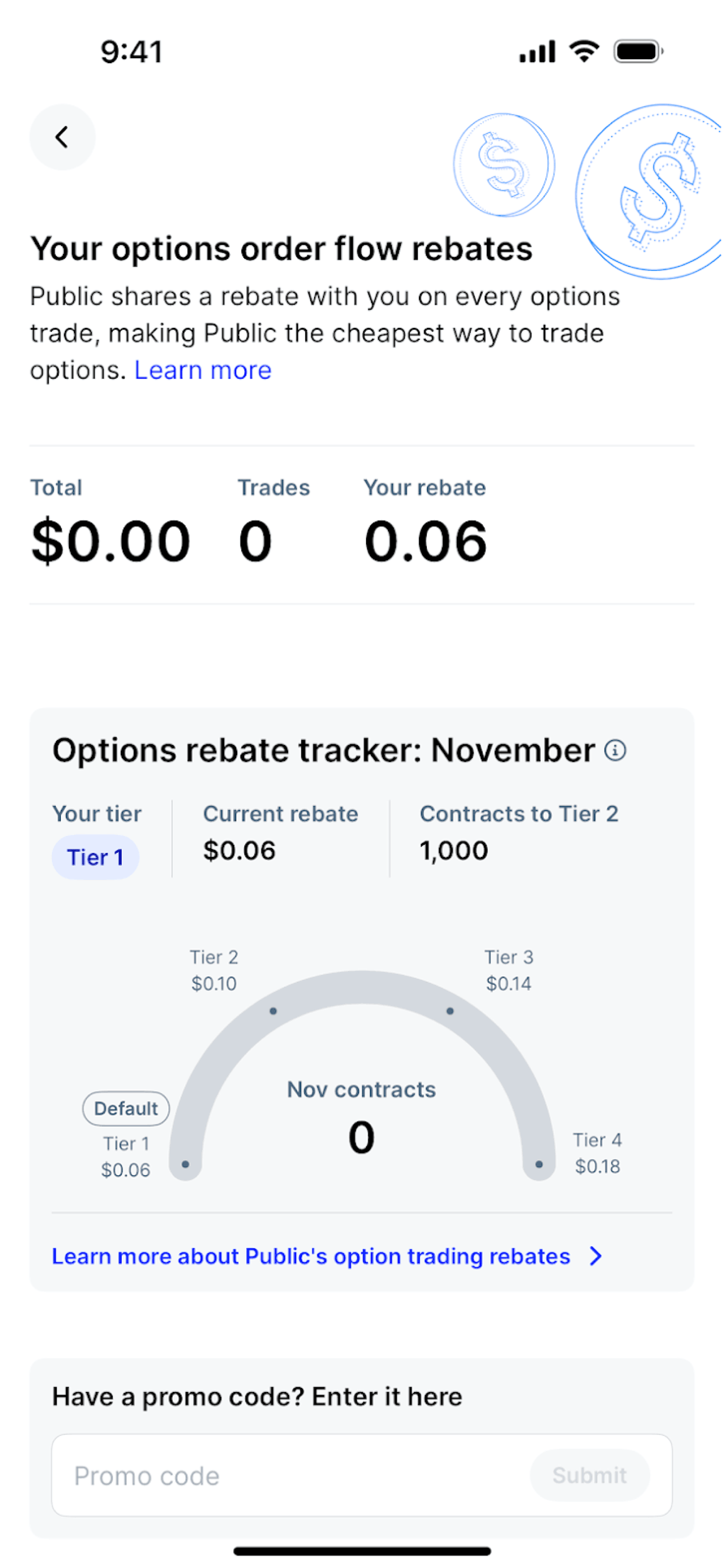 Public iOS Finance interface screenshot 20