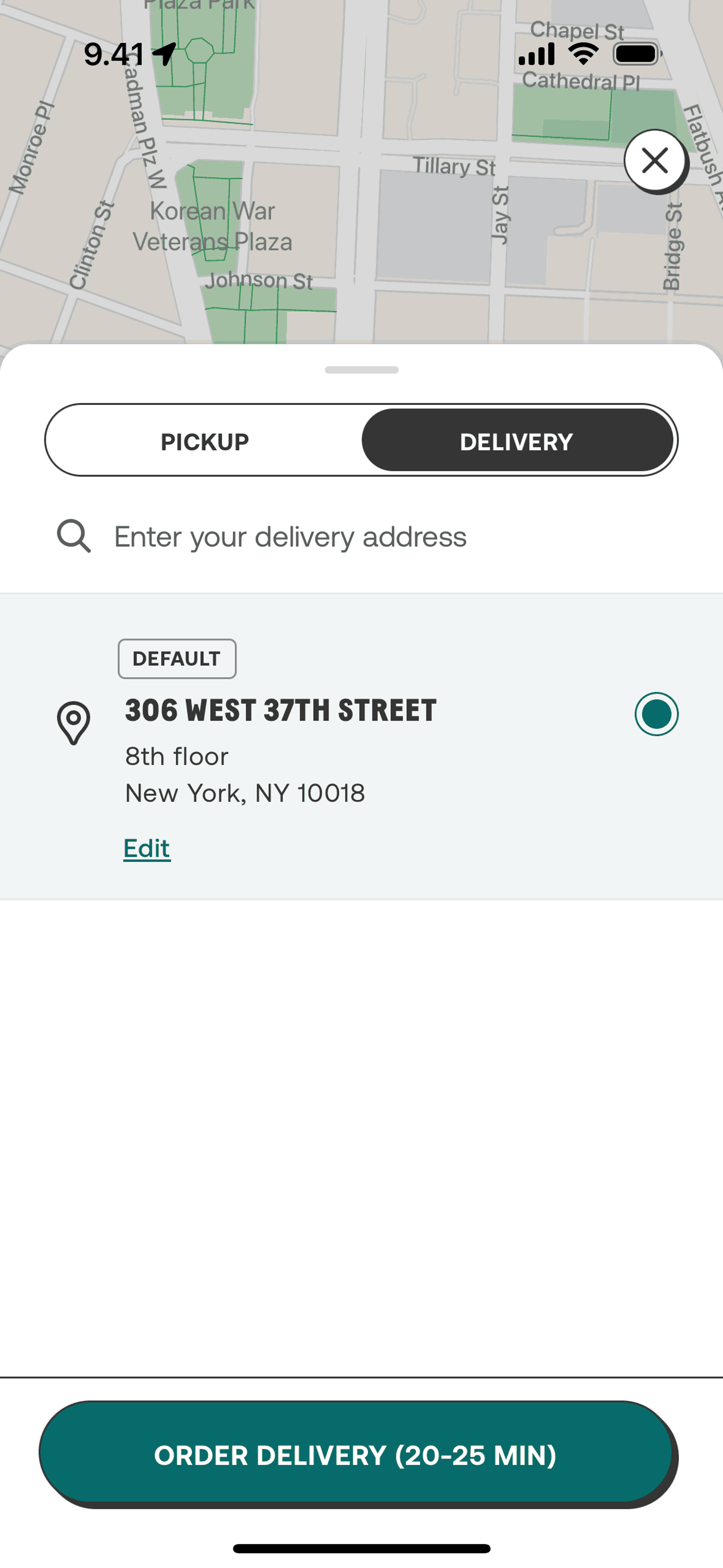 CHOPT iOS Food & Drink interface screenshot 4