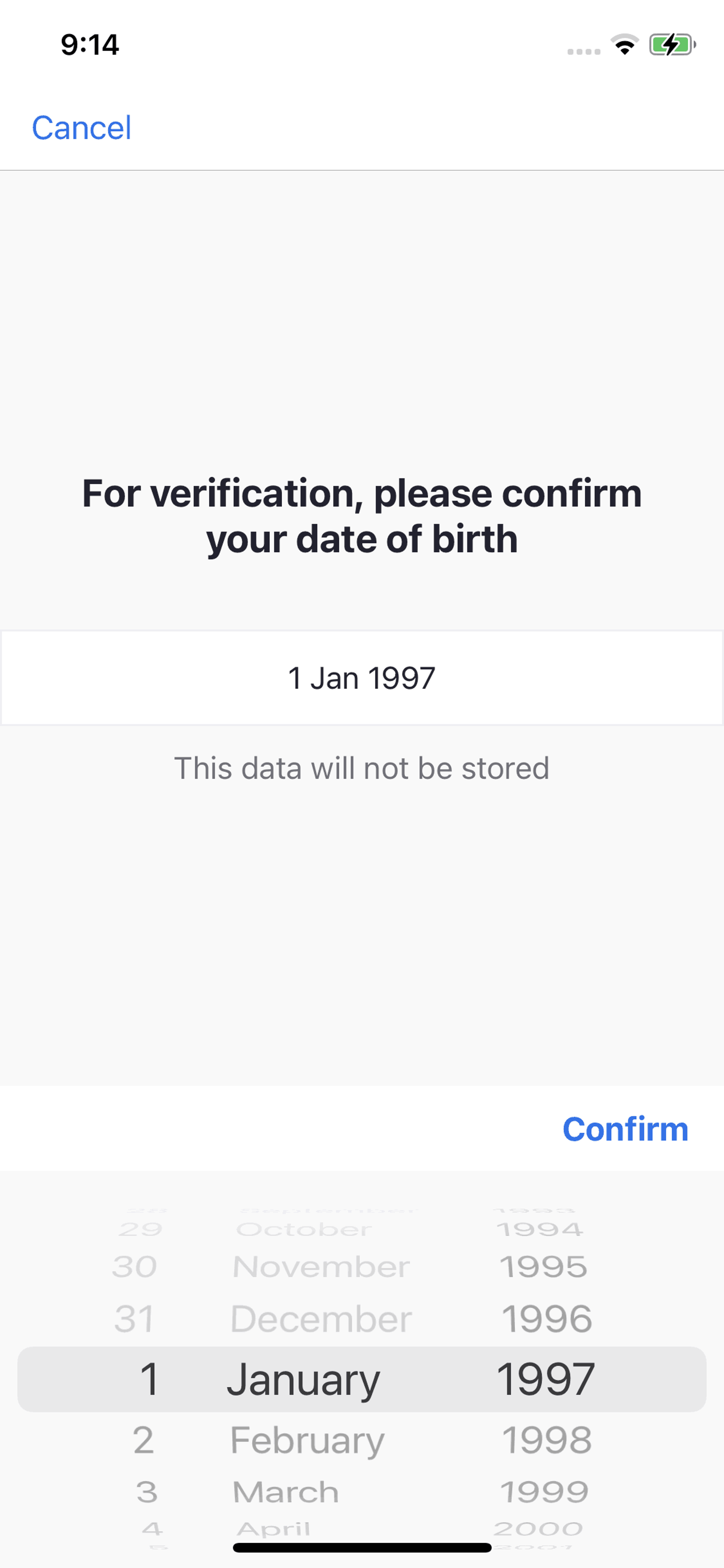 Zoom iOS Business interface screenshot 4