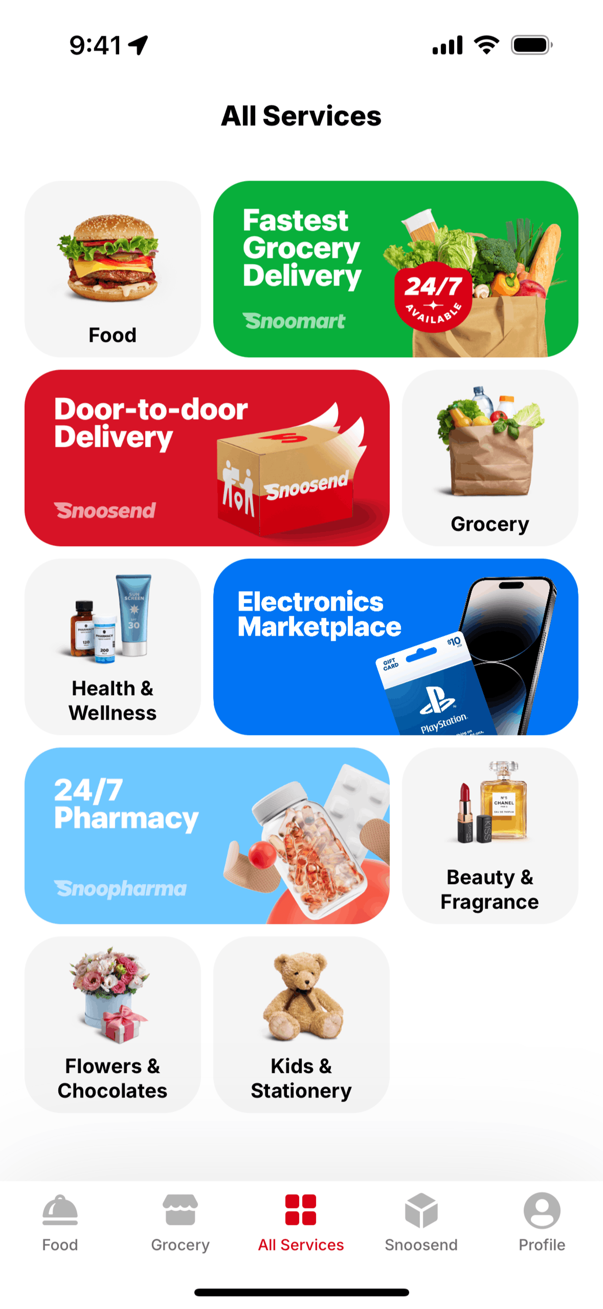 Snoonu iOS Shopping interface screenshot 7