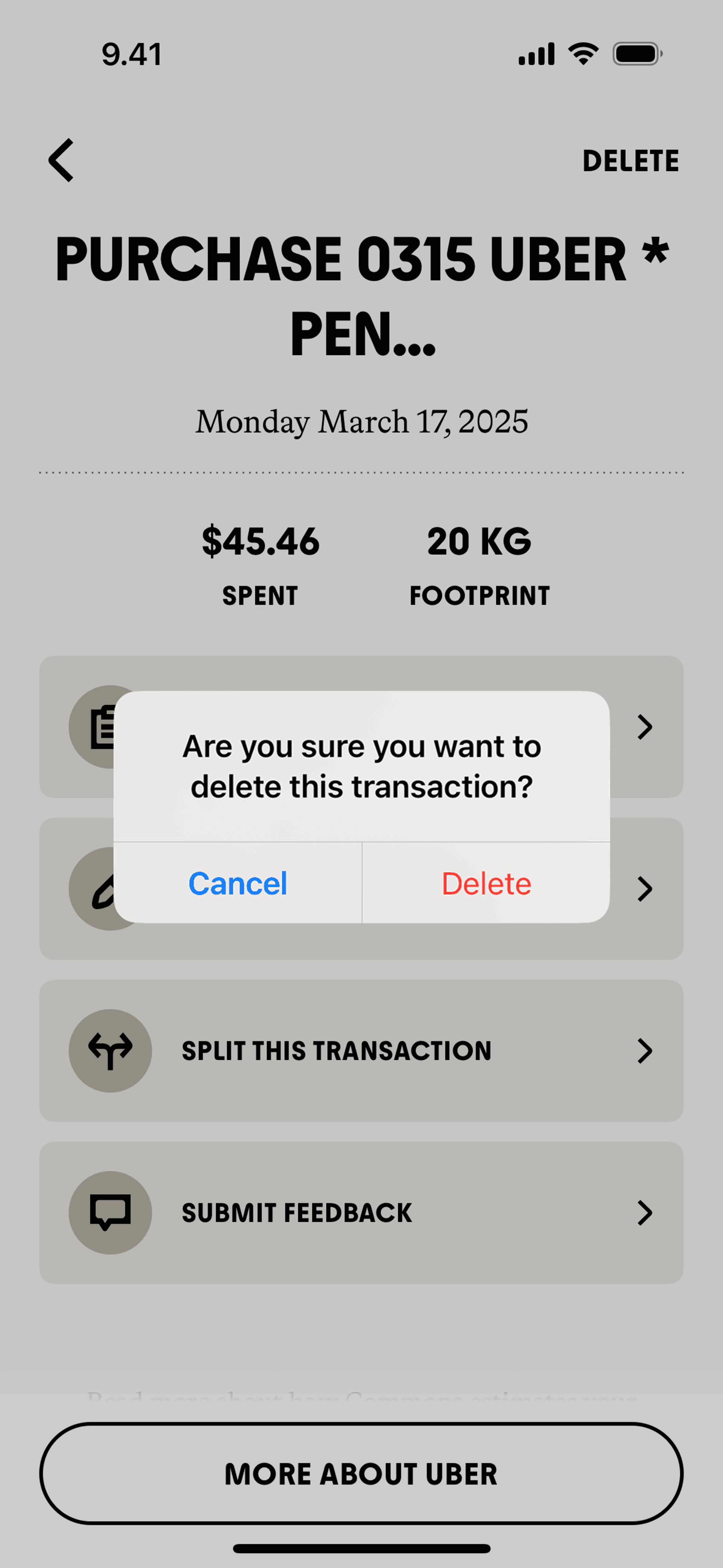 Commons iOS Lifestyle interface screenshot 21