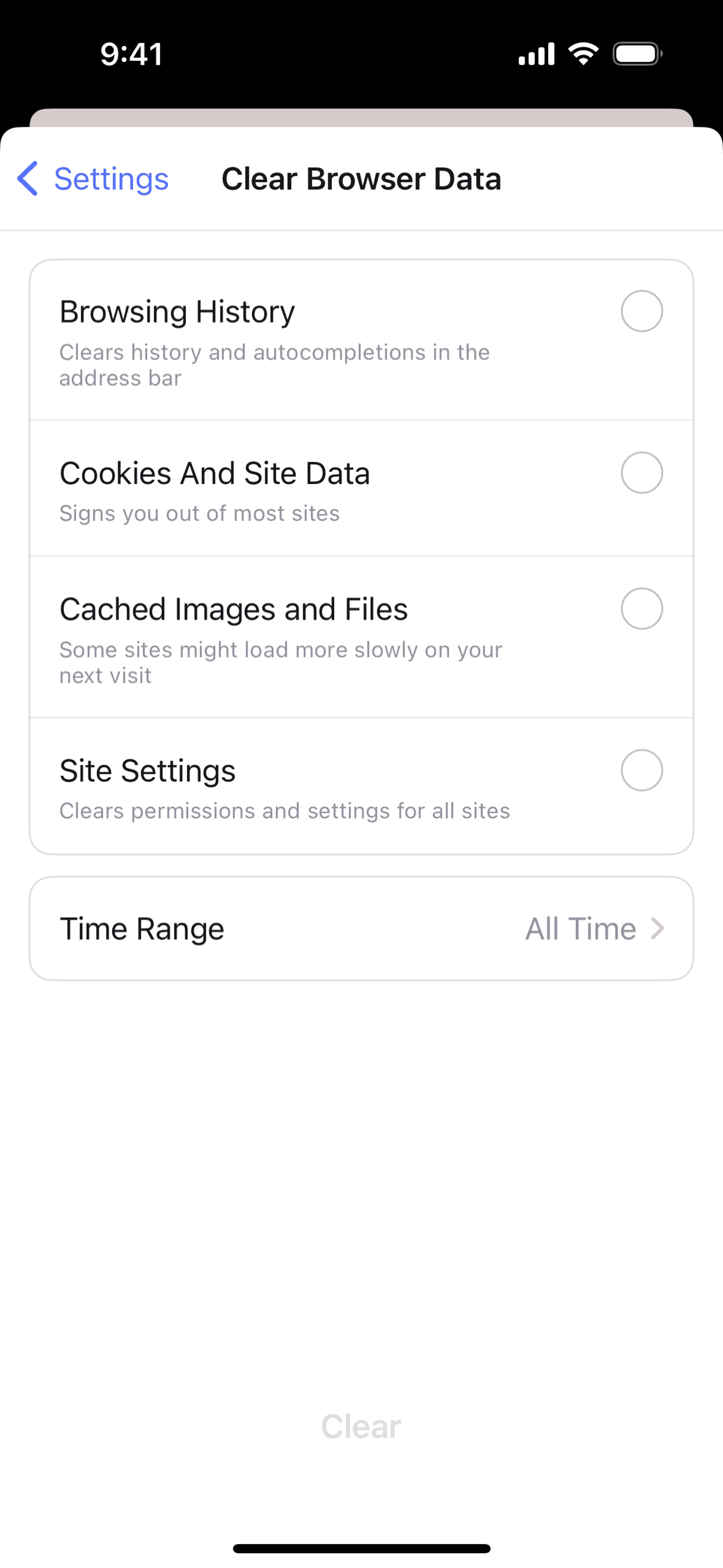 Opera iOS Utilities interface screenshot 15