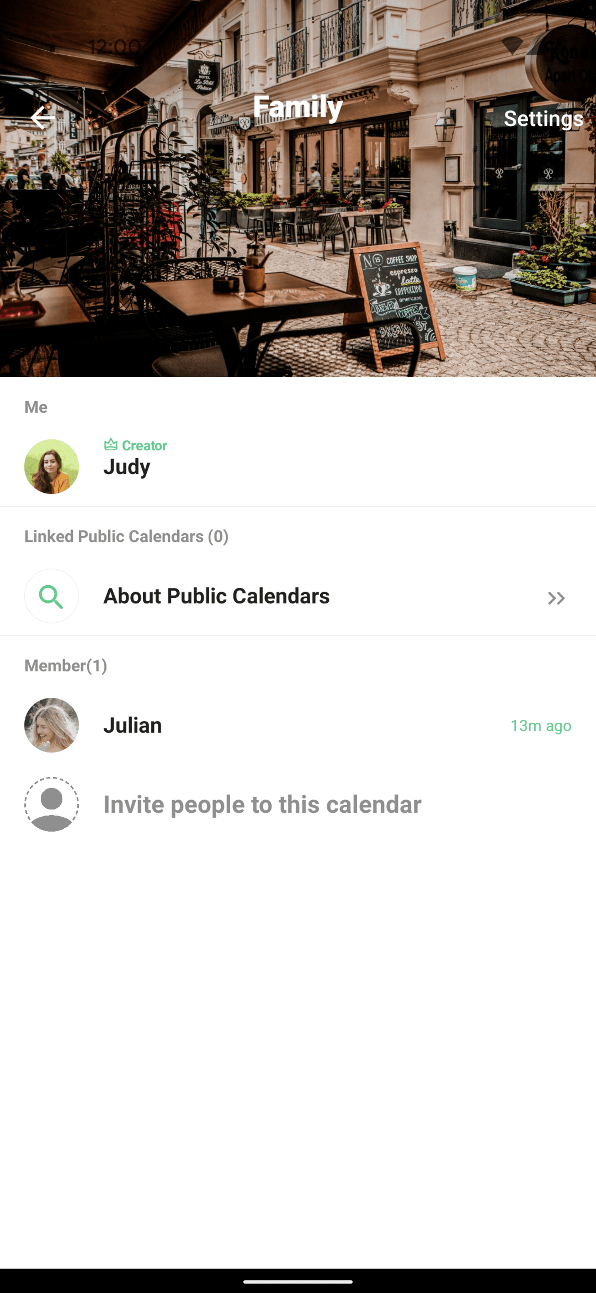 TimeTree Android Productivity interface screenshot 13