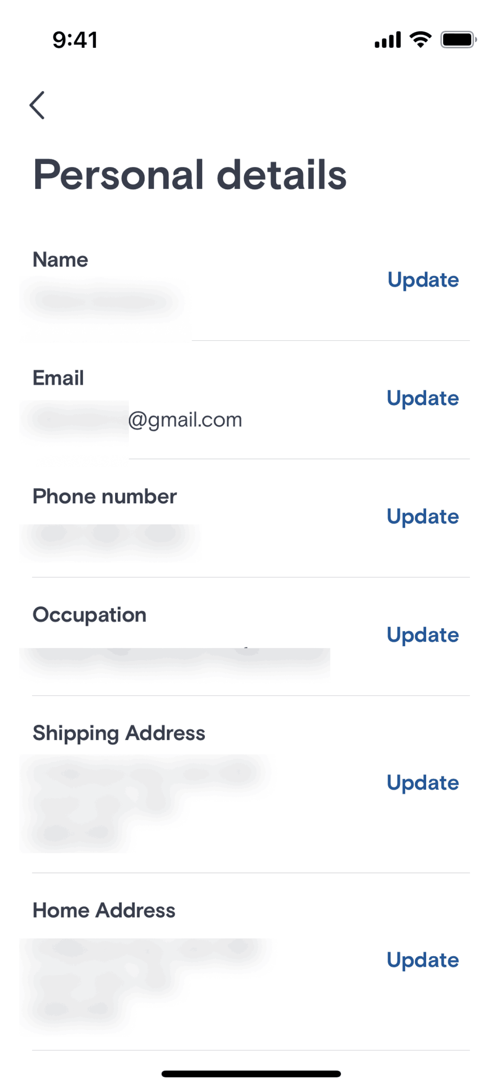KOHO iOS Finance interface screenshot 15