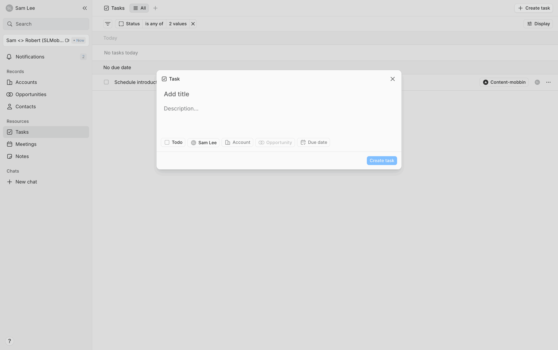 Lightfield Web Business interface screenshot 3