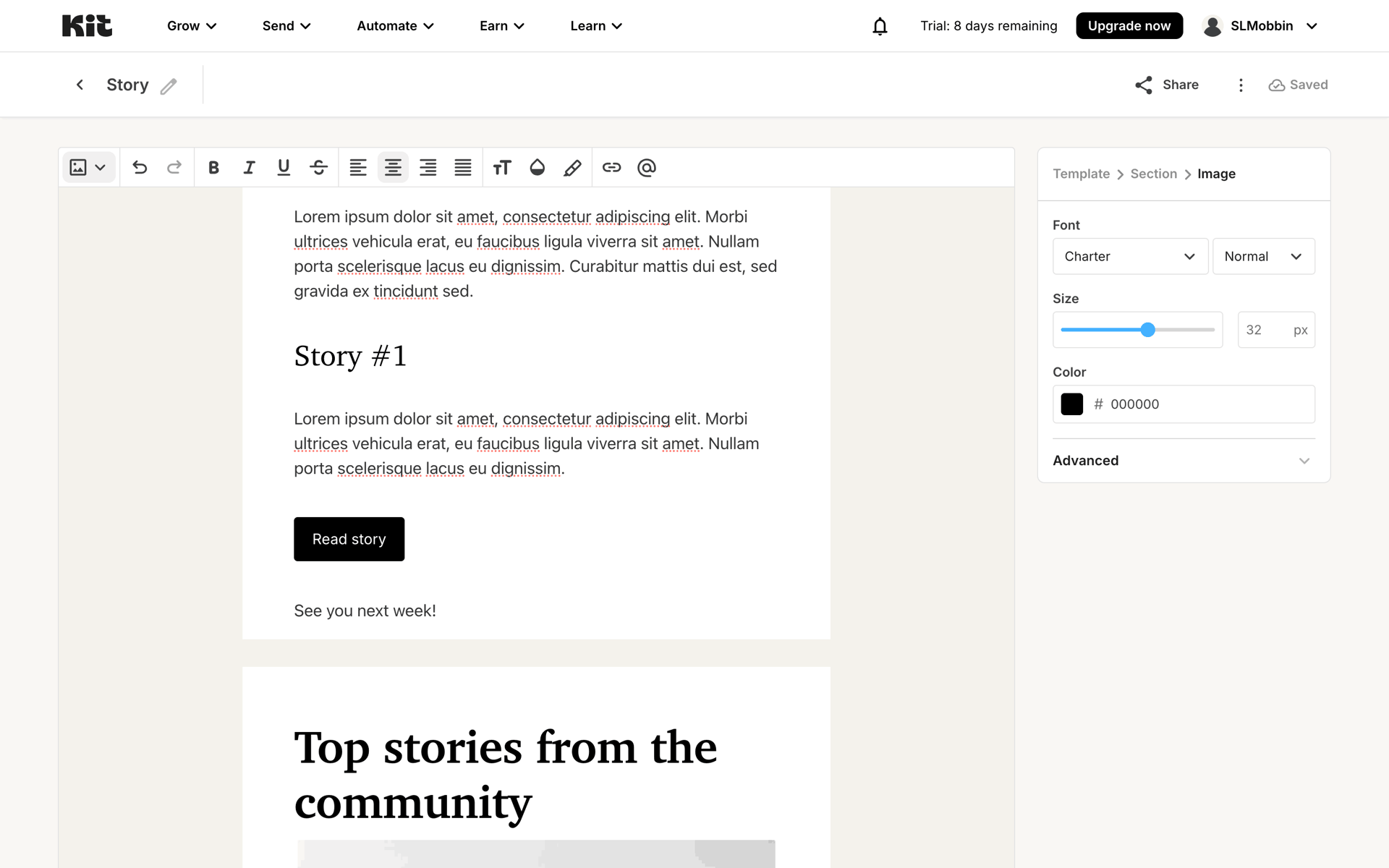 Kit Web Business interface screenshot 19