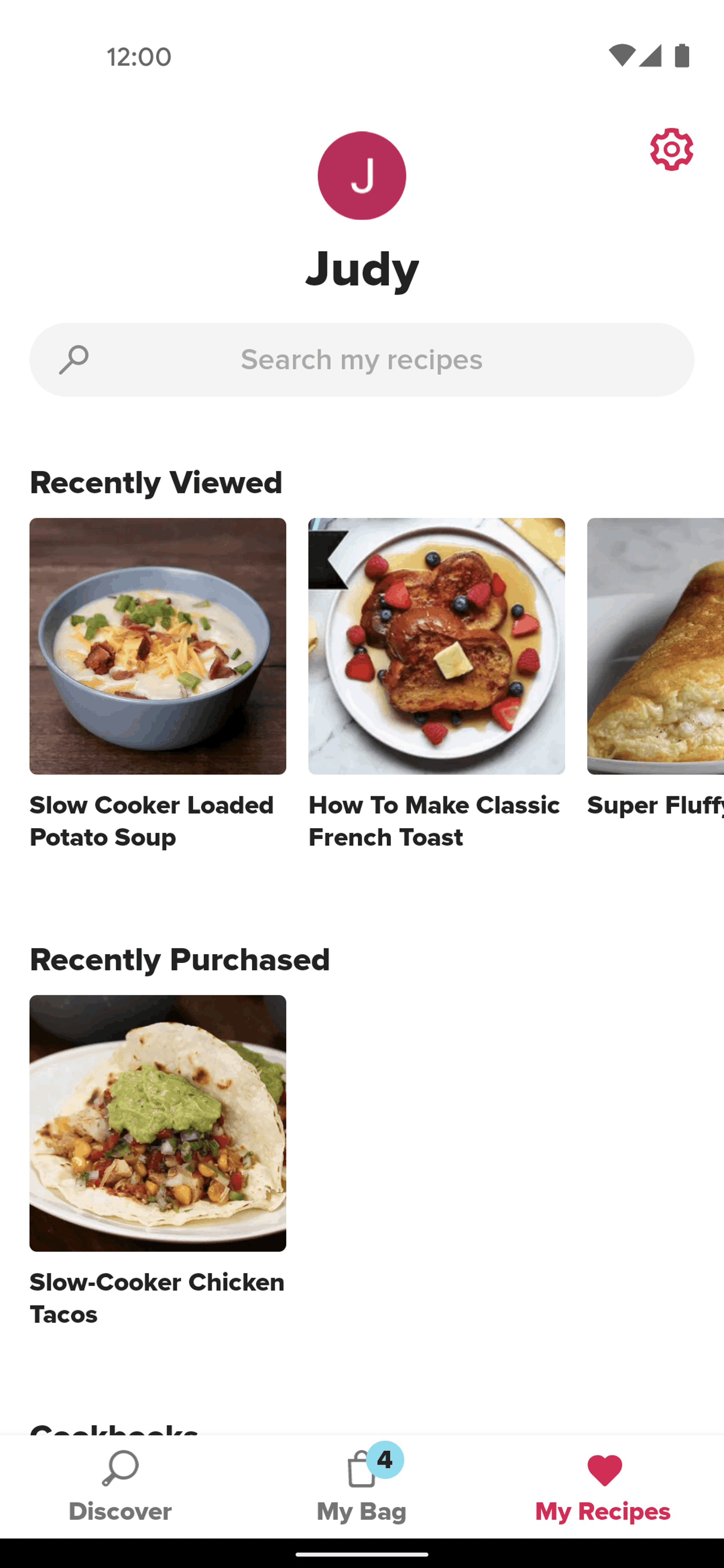 Tasty Android Food & Drink interface screenshot 2