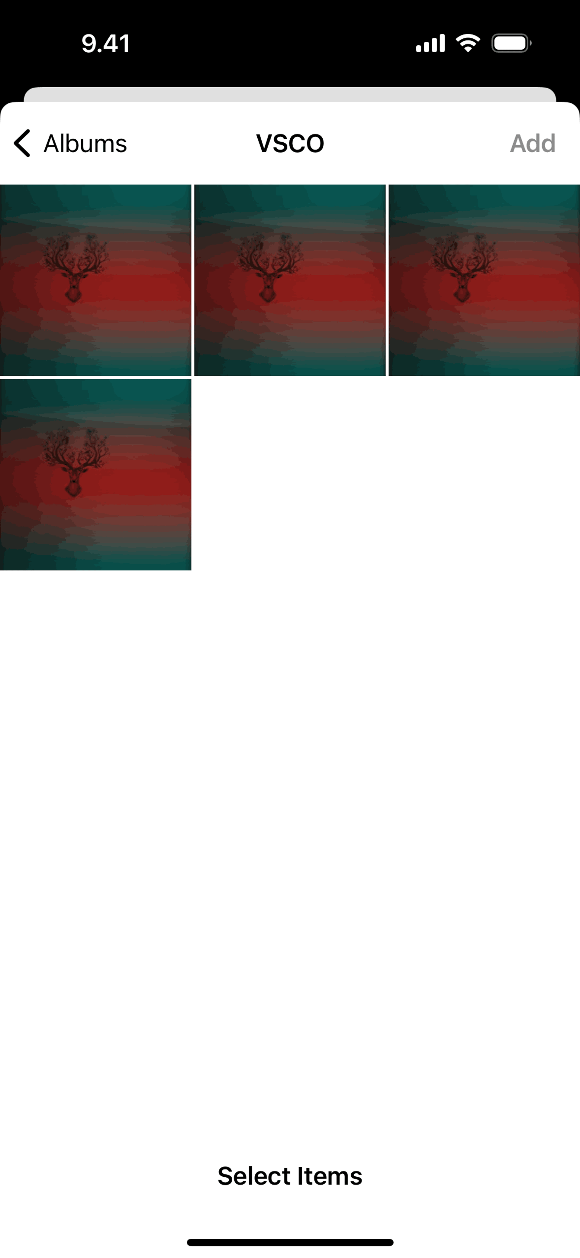 VSCO iOS Photo & Video interface screenshot 22