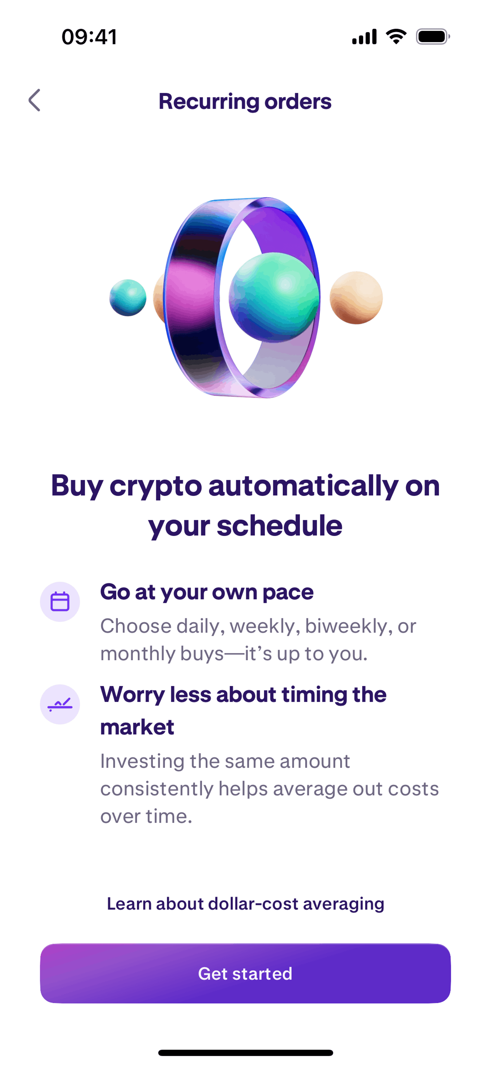 Kraken iOS Finance interface screenshot 18