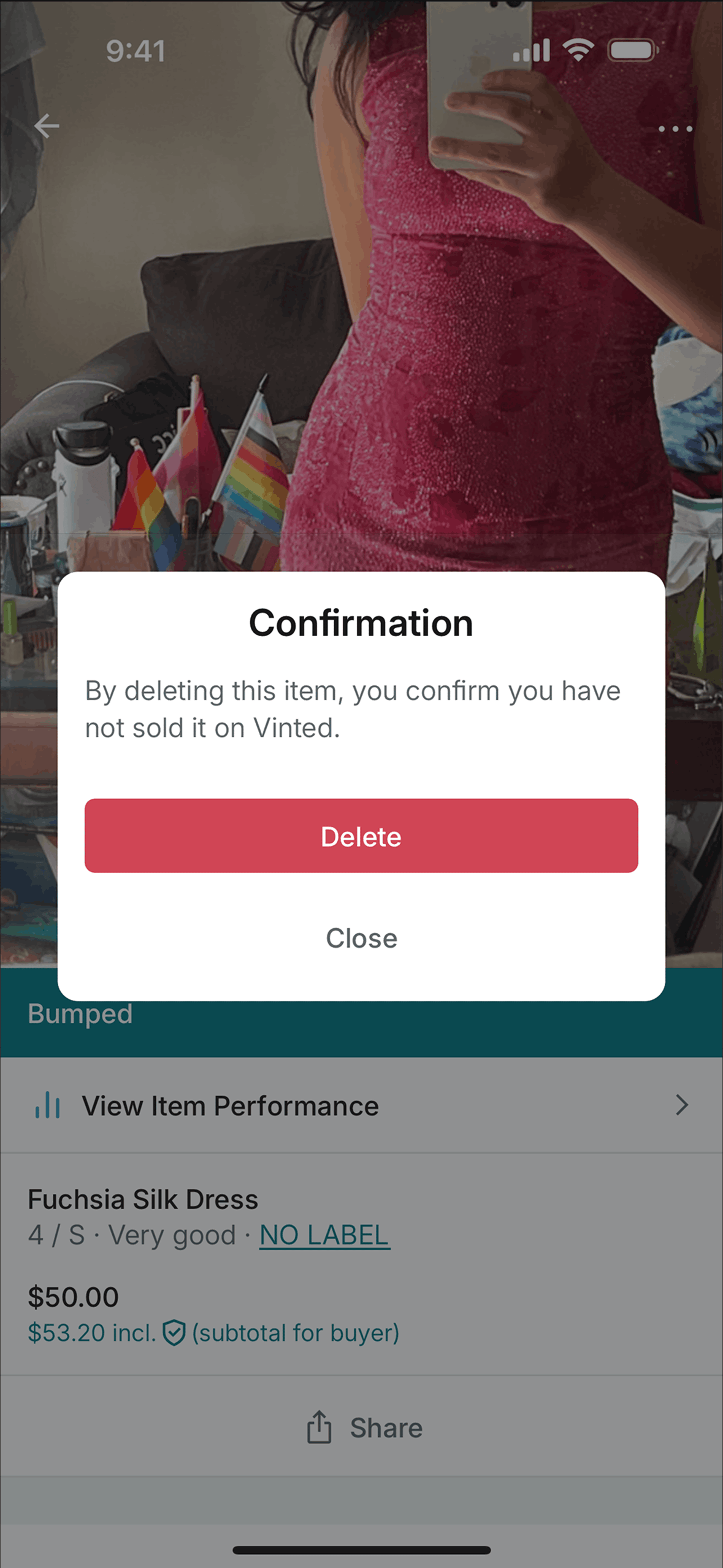 Vinted iOS Shopping interface screenshot 11