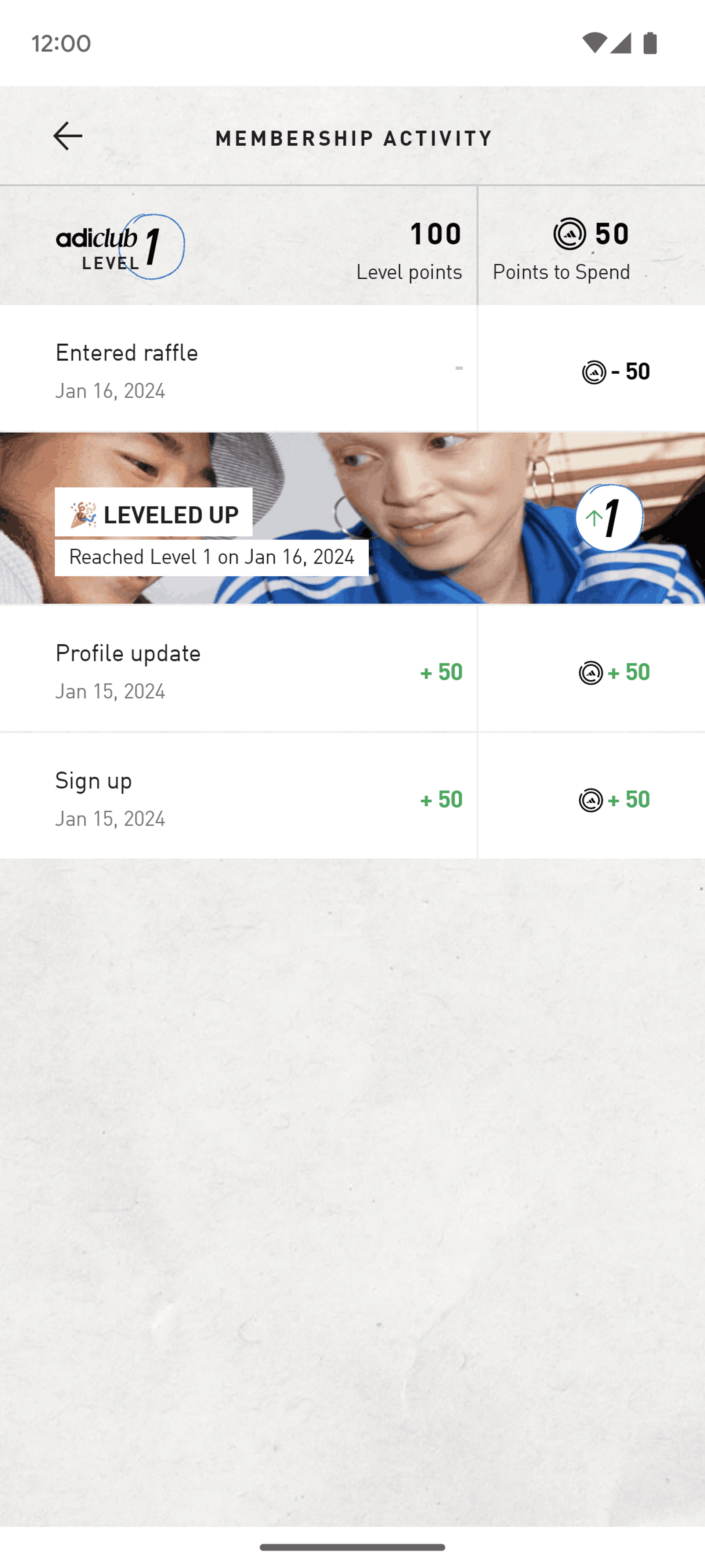 adidas Android Shopping interface screenshot 22