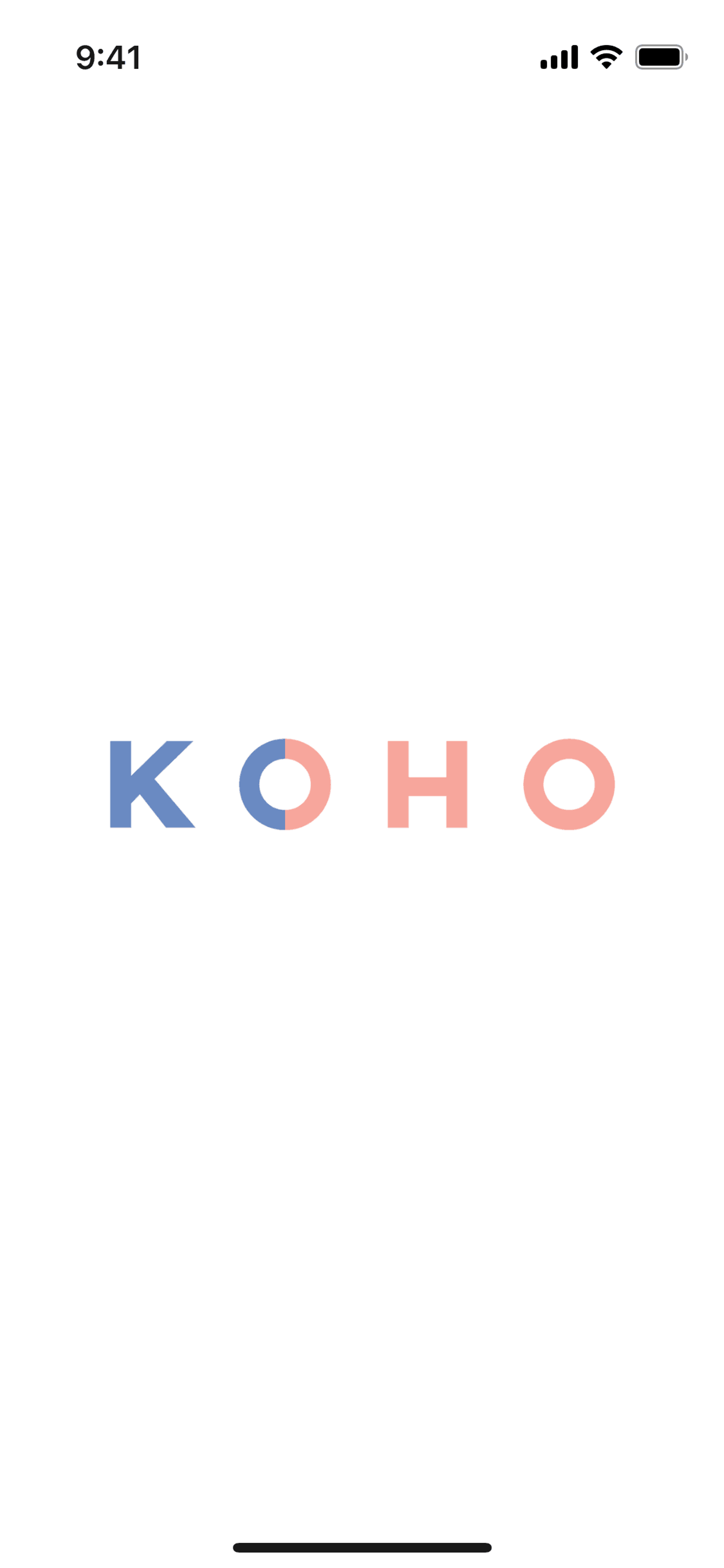 KOHO iOS Finance interface screenshot 1