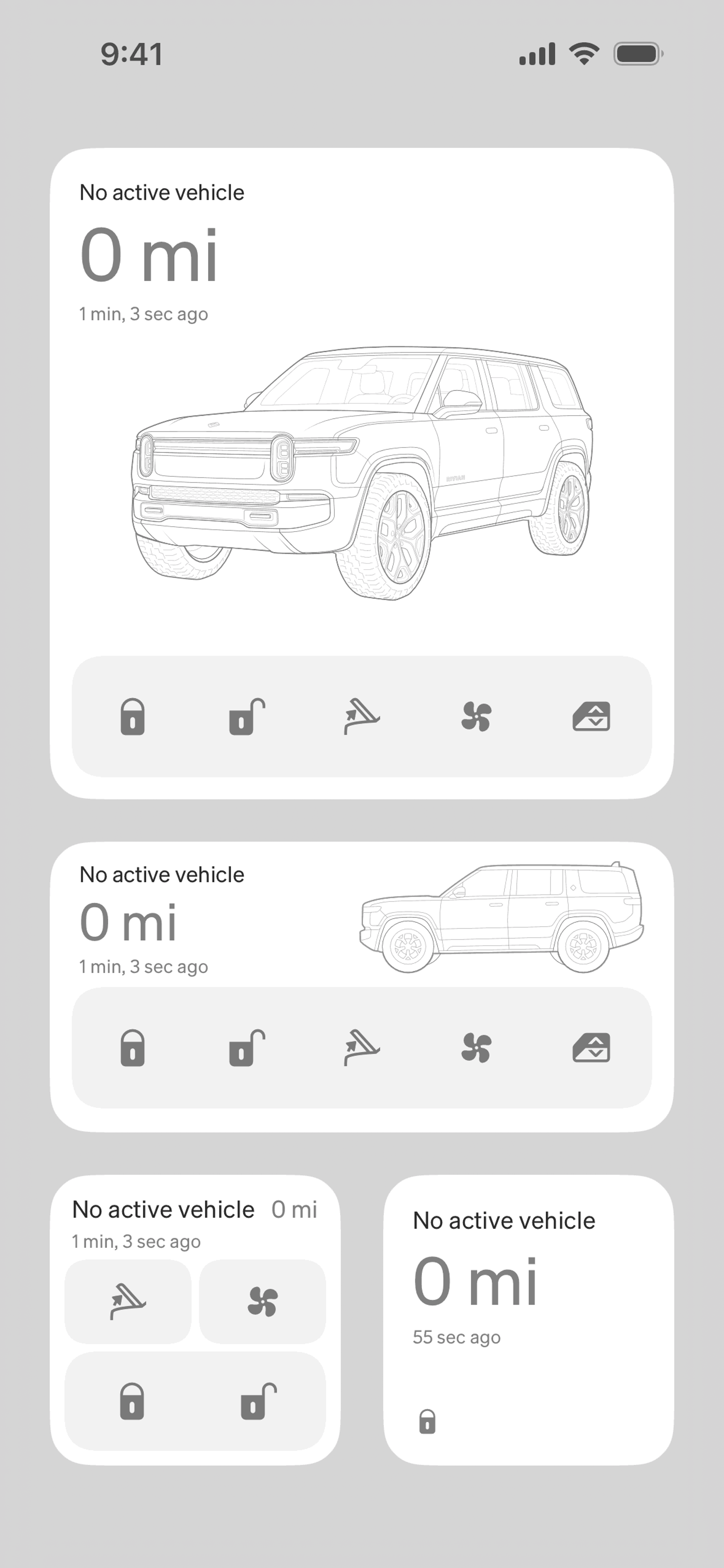 Rivian iOS Travel & Transportation interface screenshot 2