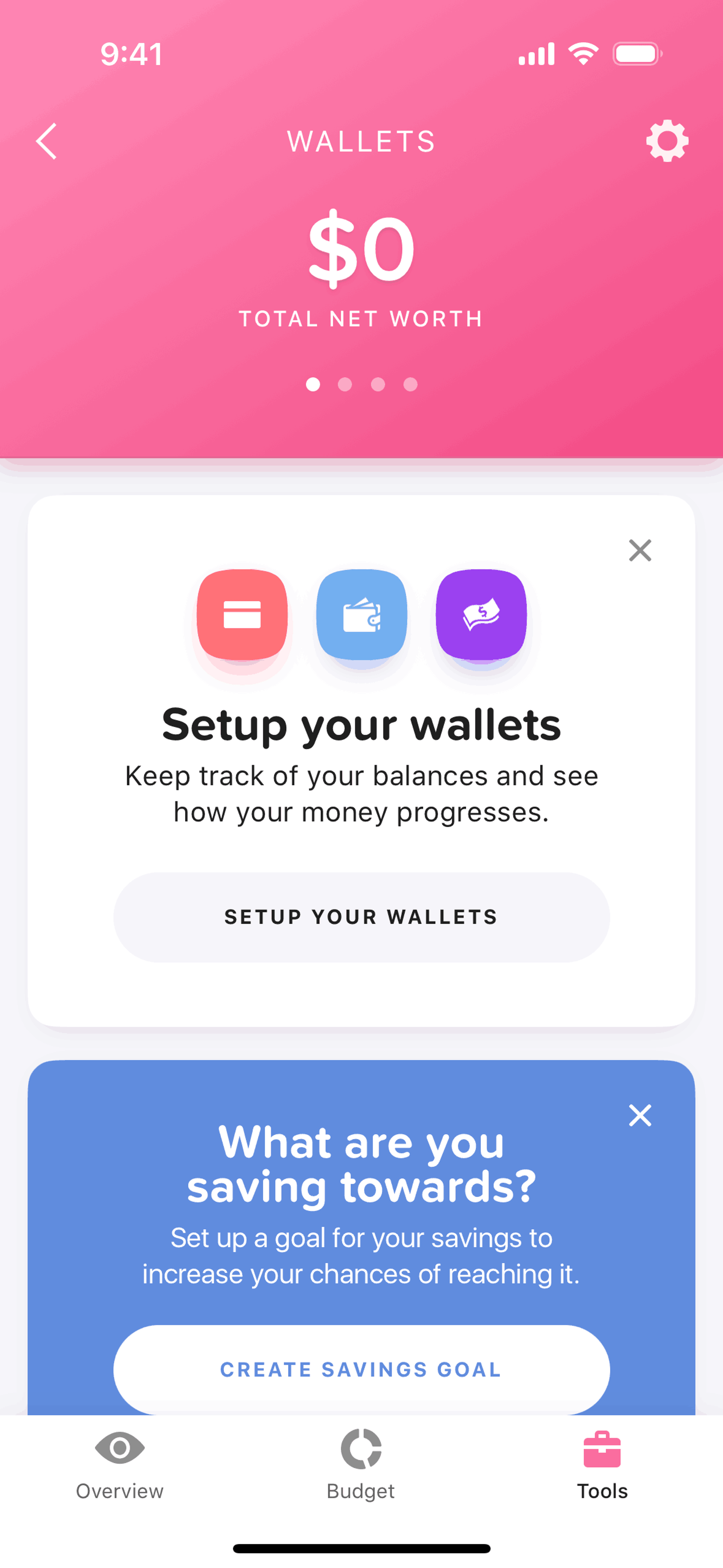 Buddy iOS Finance interface screenshot 9