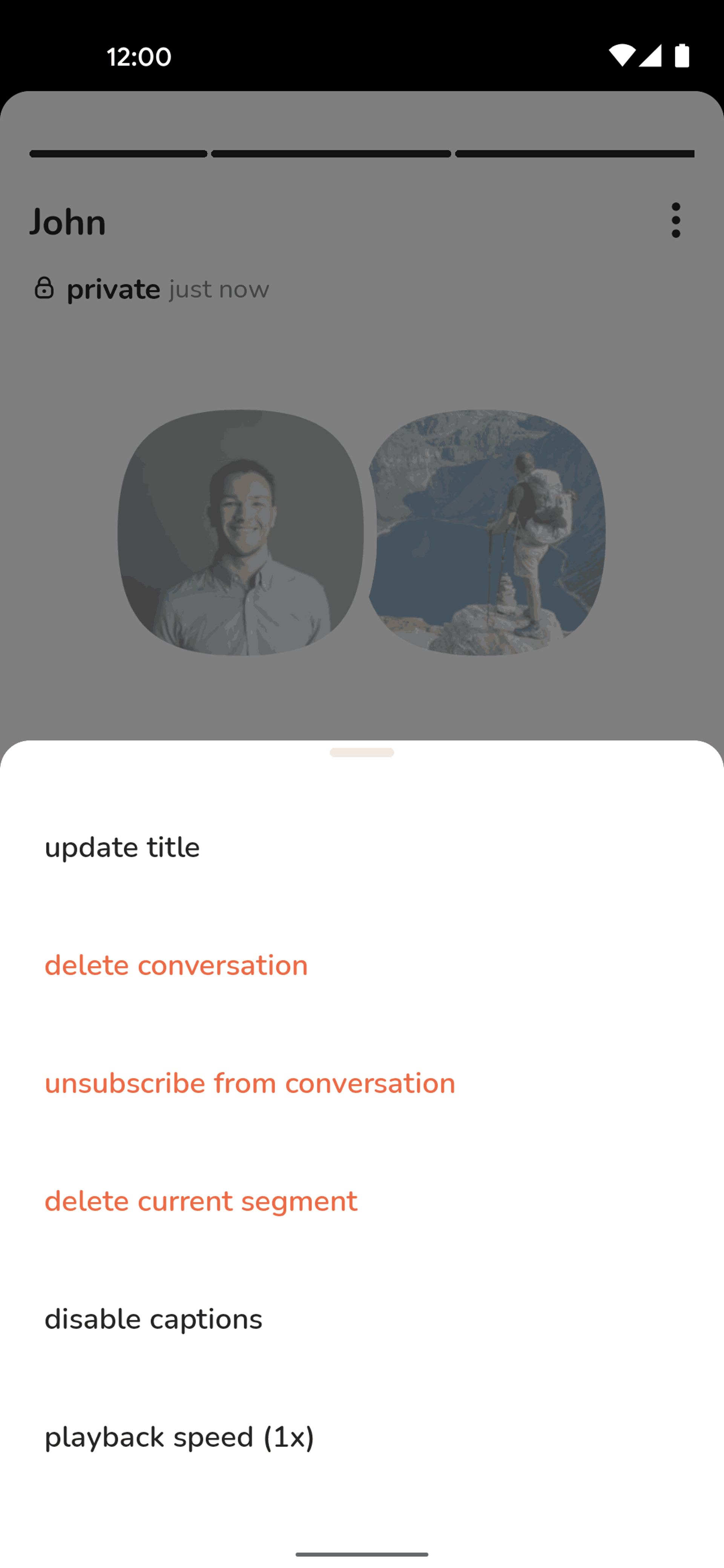 Clubhouse Android Social Networking interface screenshot 14