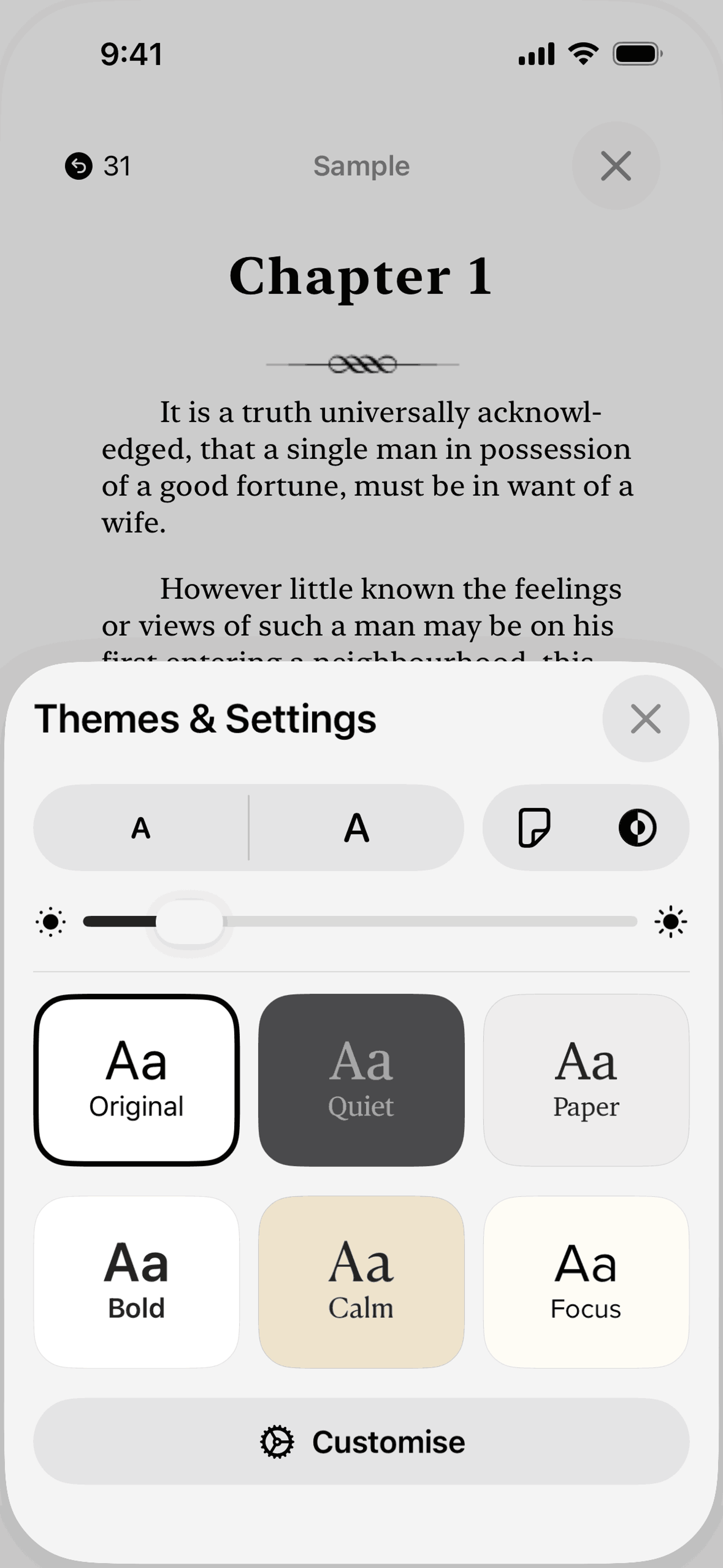 Apple Books iOS Education interface screenshot 16