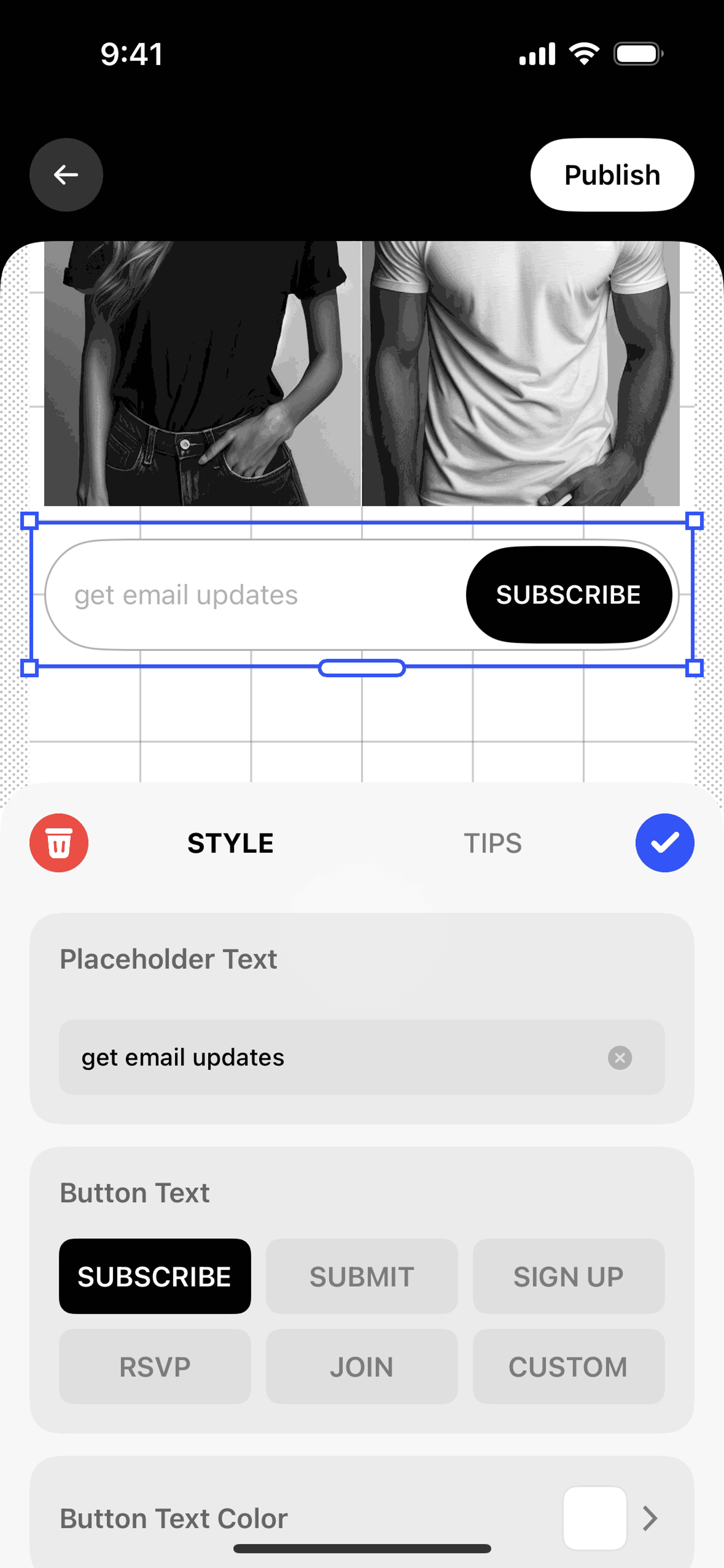 Universe iOS Productivity interface screenshot 16