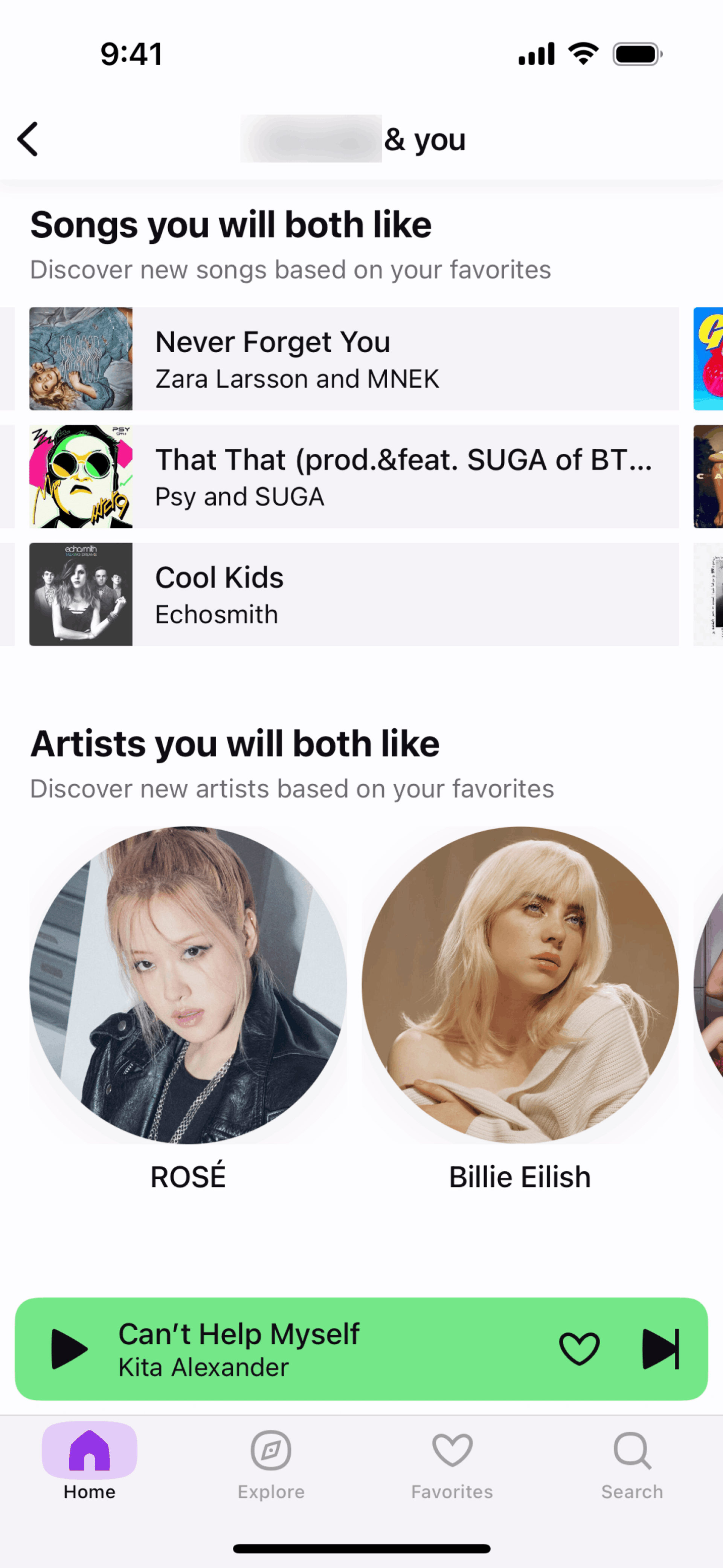 Deezer iOS Entertainment interface screenshot 20