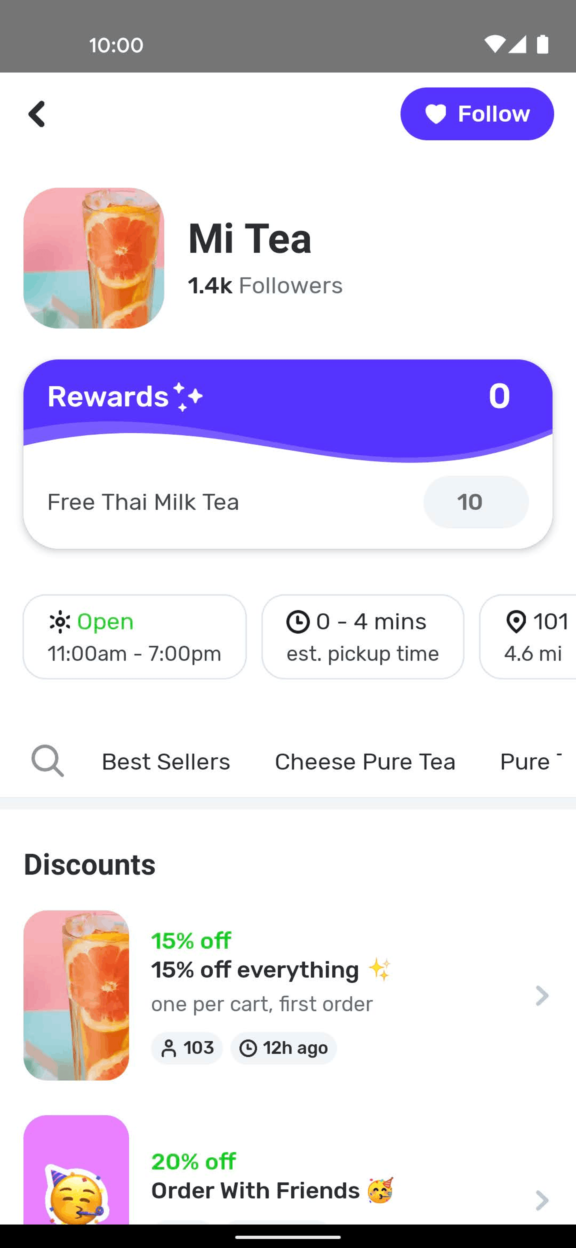 Snackpass Android Food & Drink interface screenshot 23