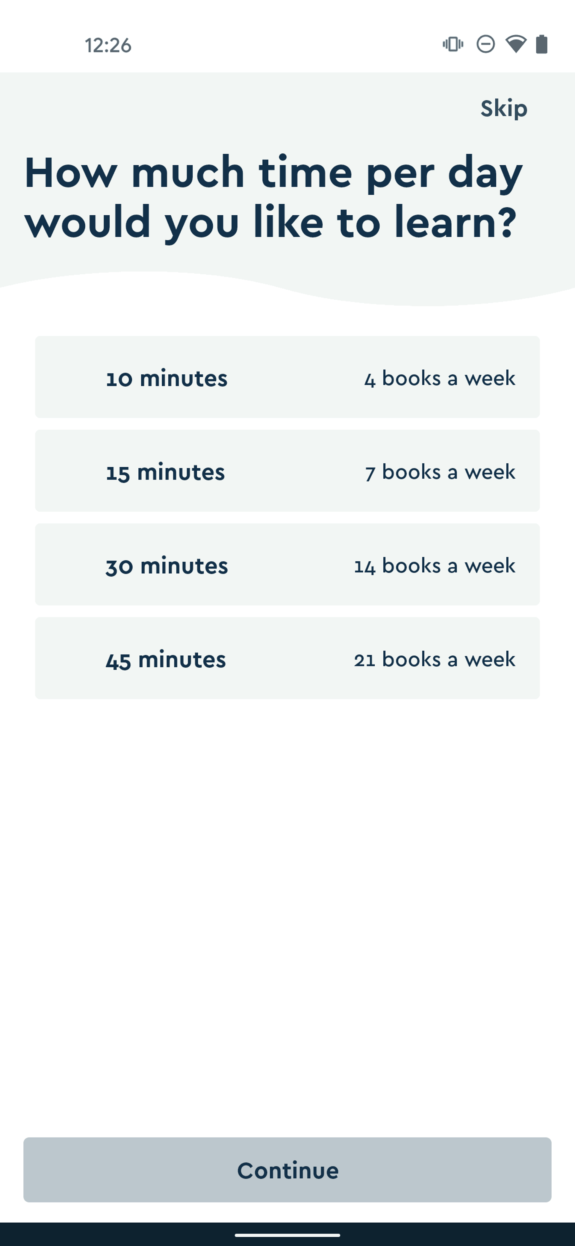 Blinkist Android Education interface screenshot 4