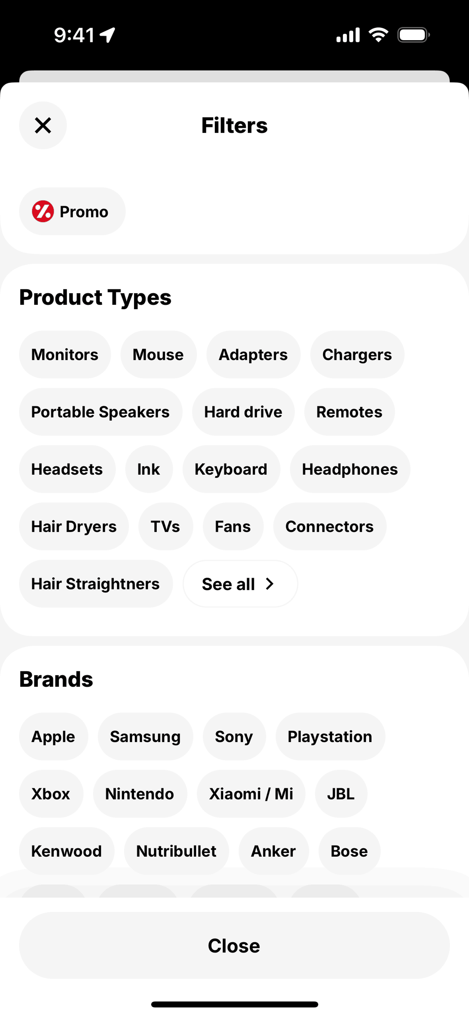 Snoonu iOS Shopping interface screenshot 14