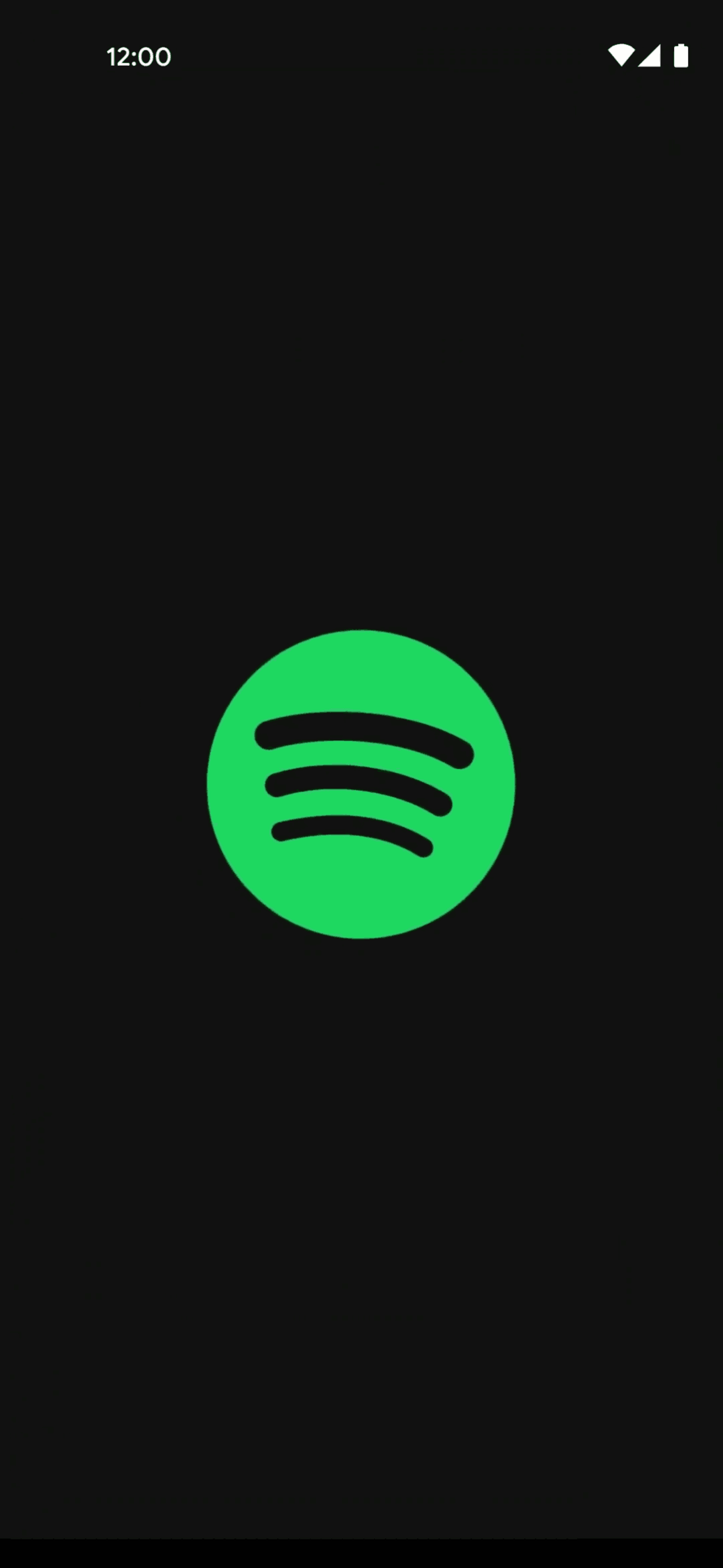 Spotify Android Music & Audio interface screenshot 1