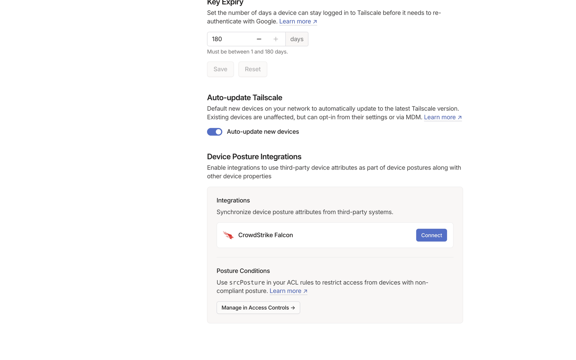 Tailscale Web Developer Tools interface screenshot 9