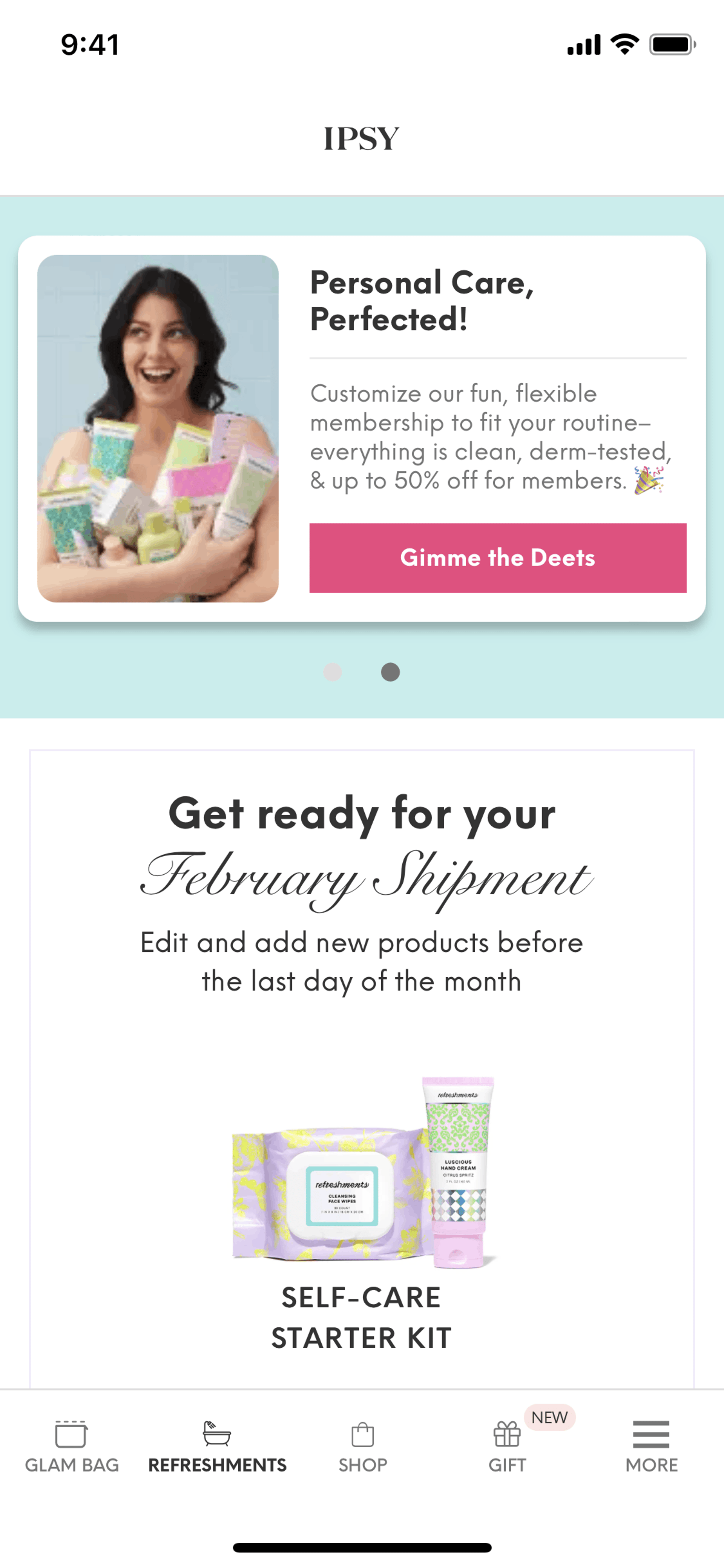 IPSY iOS Shopping interface screenshot 9