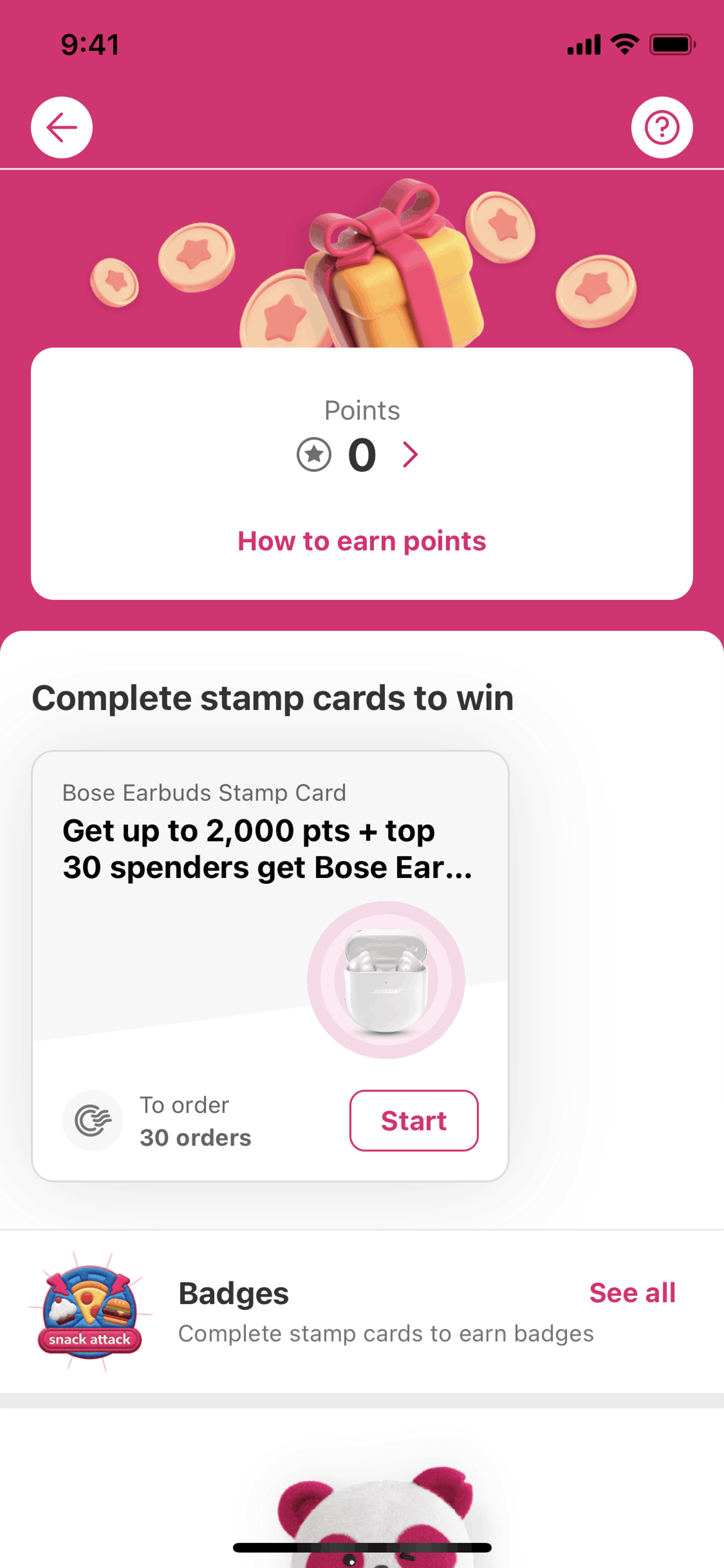 foodpanda iOS Food & Drink interface screenshot 24