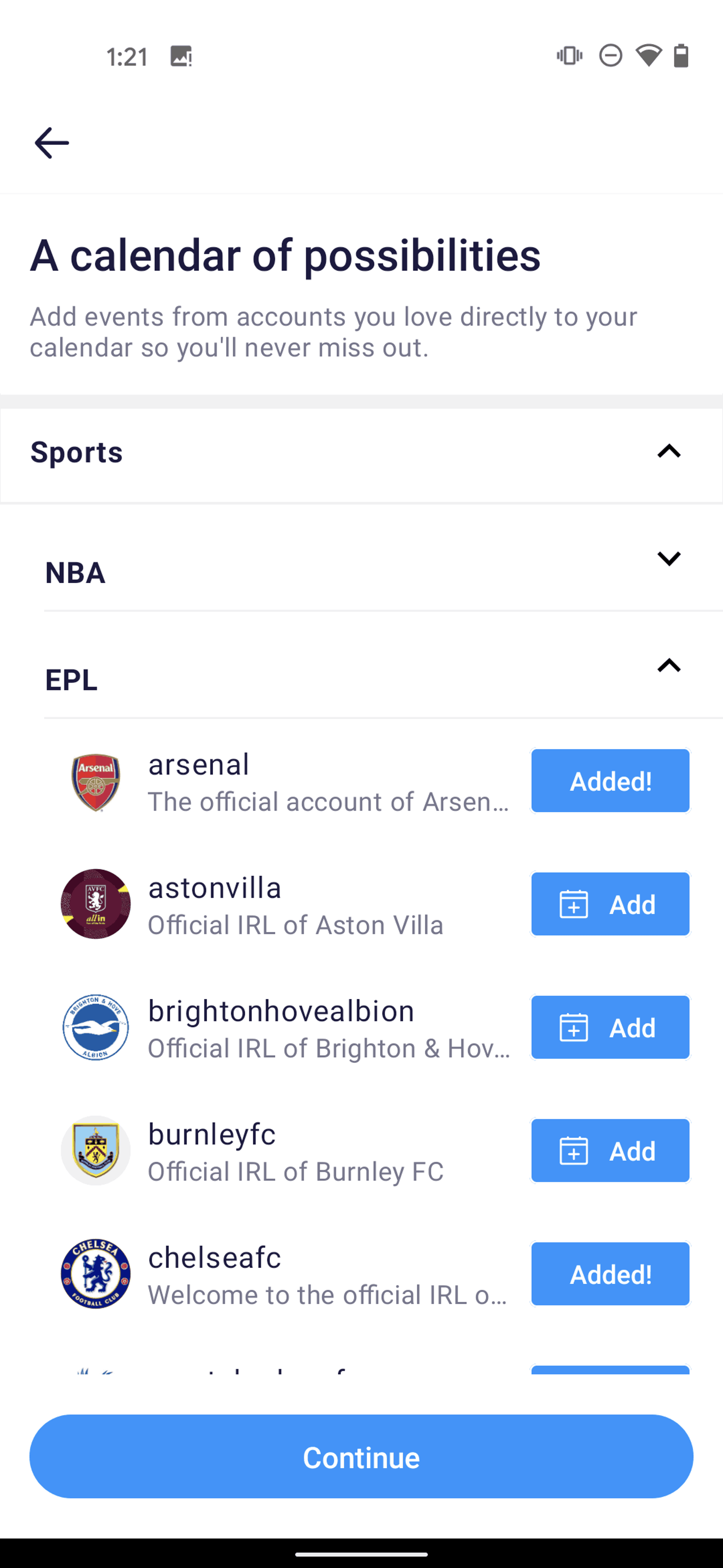 IRL Android Social Networking interface screenshot 19