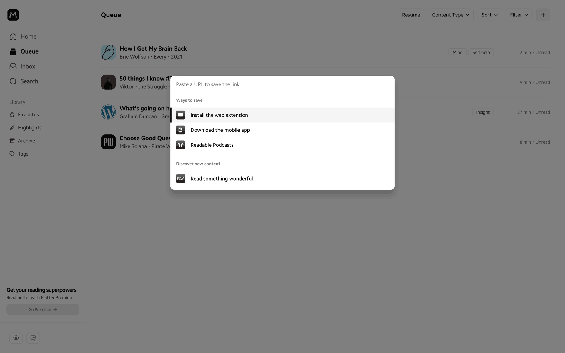 Matter Web Reference interface screenshot 17