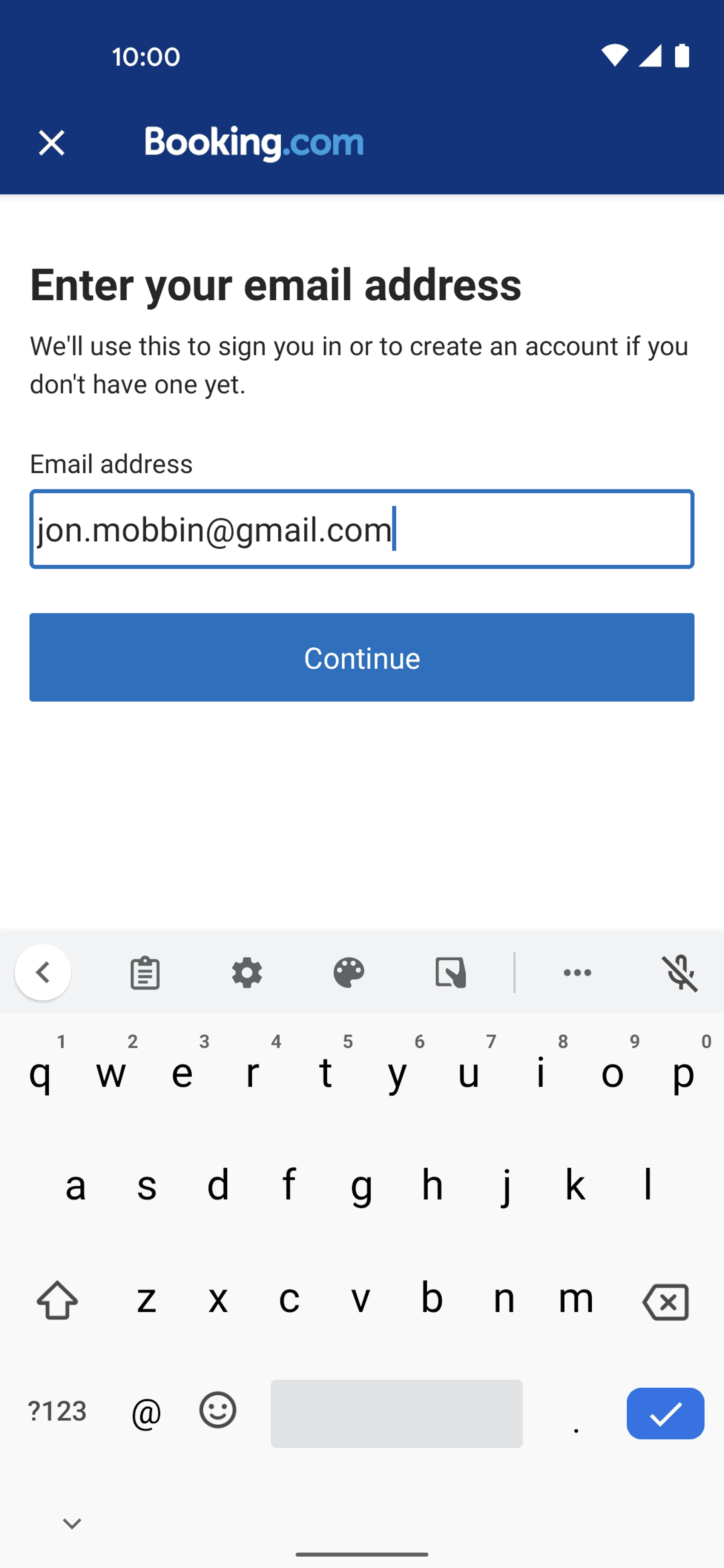 Booking.com Android Travel & Transportation interface screenshot 5