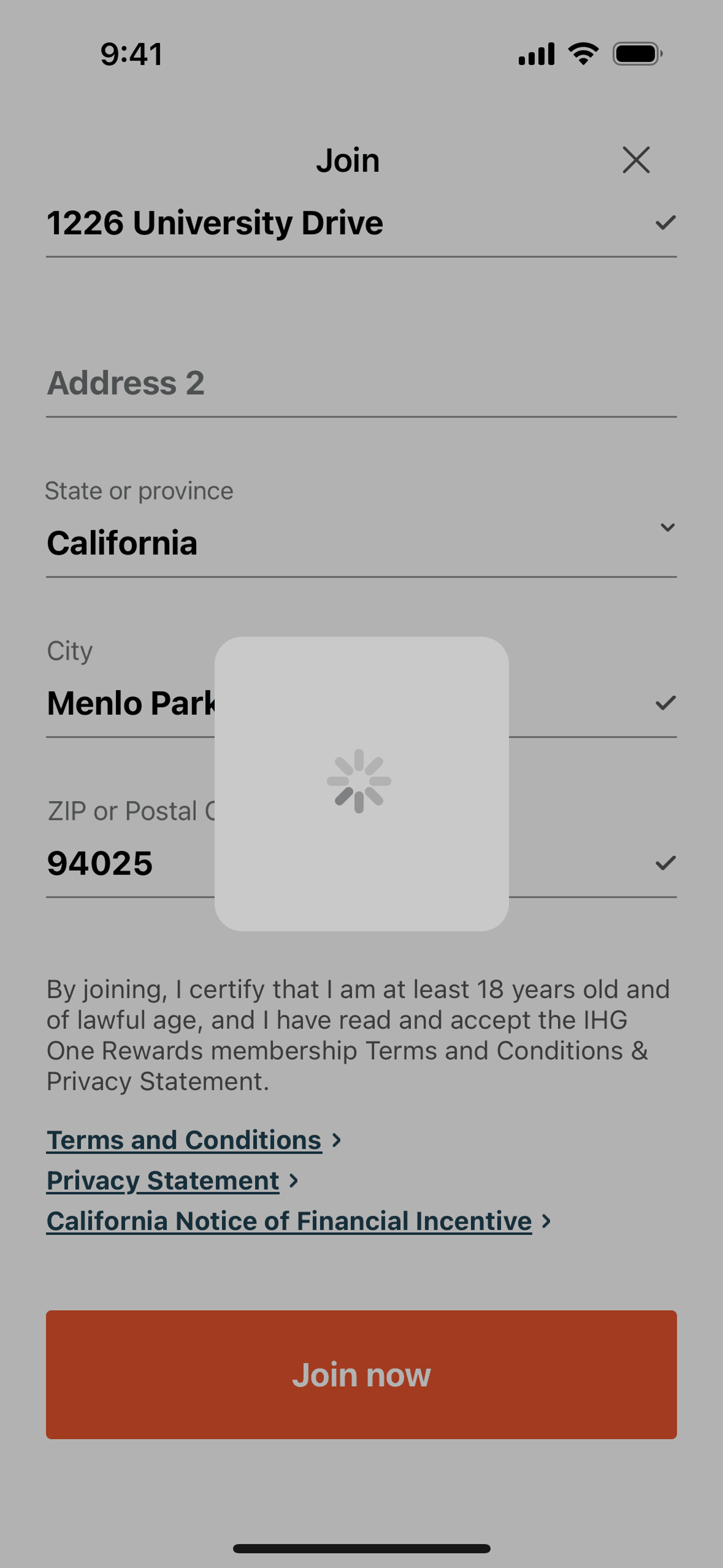 IHG Hotels & Rewards iOS Travel & Transportation interface screenshot 16