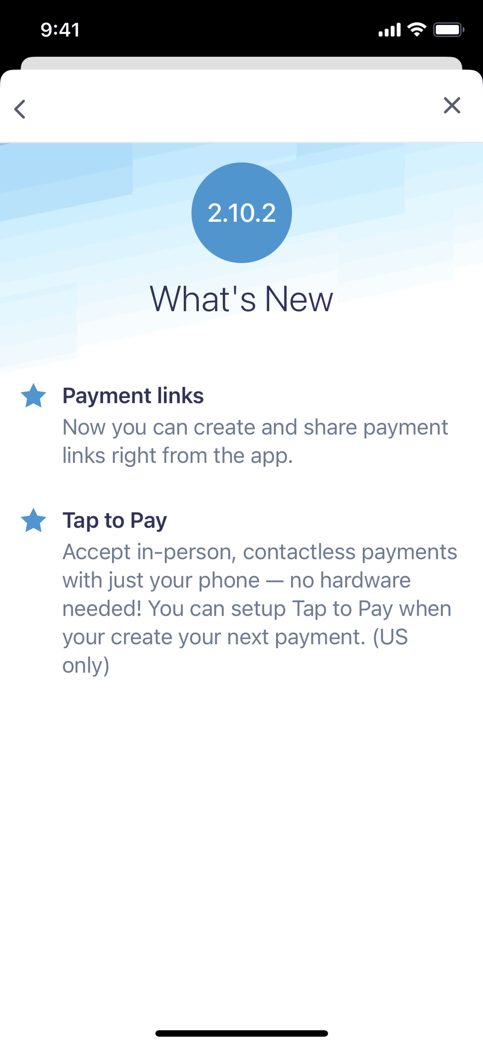 Stripe Dashboard iOS Finance interface screenshot 22