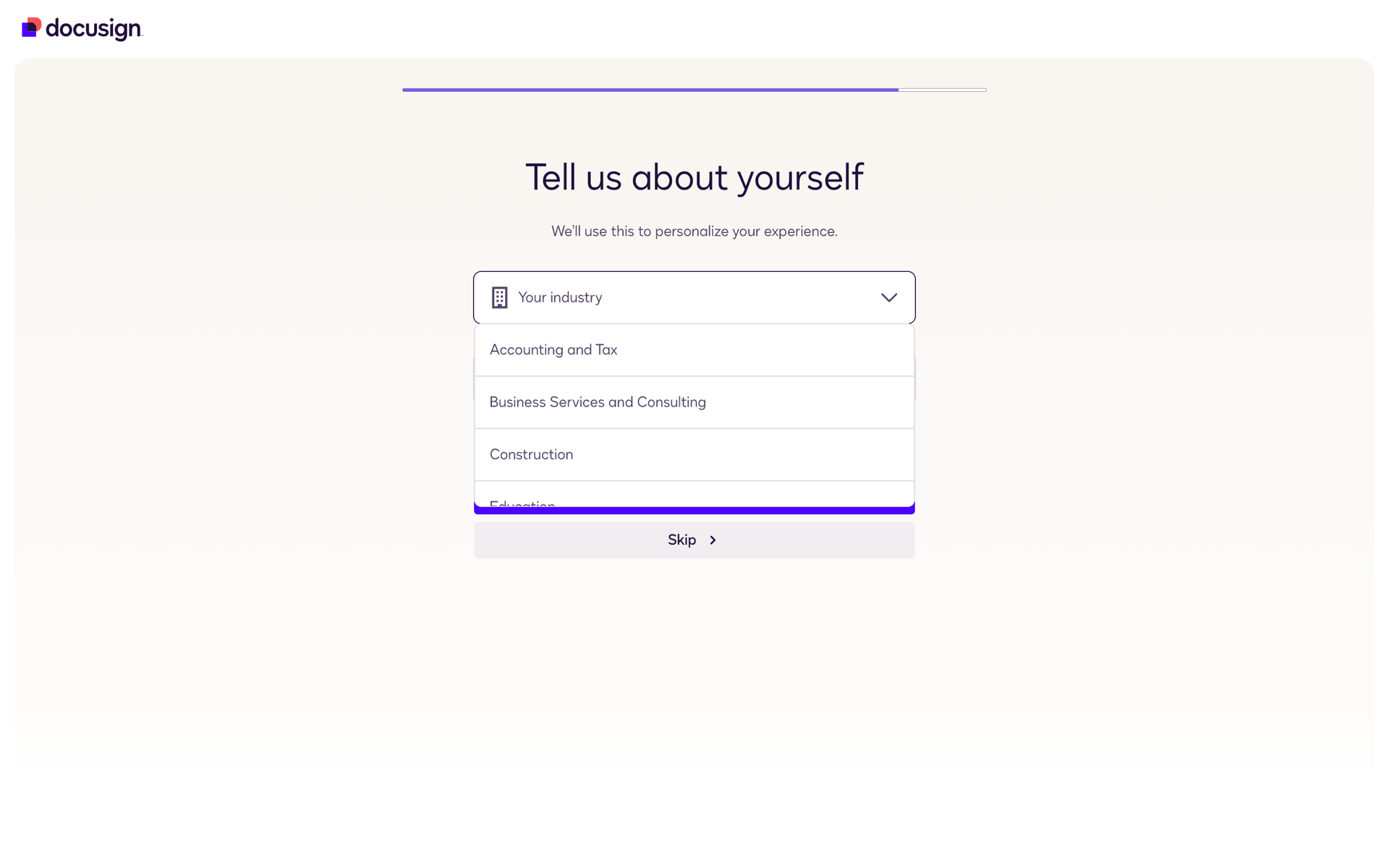 Docusign Web Business interface screenshot 22