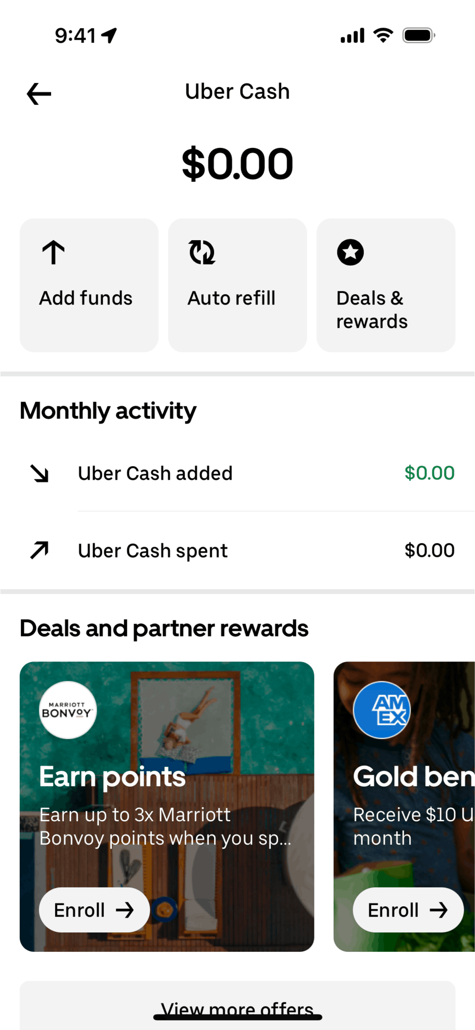Uber iOS Travel & Transportation interface screenshot 10